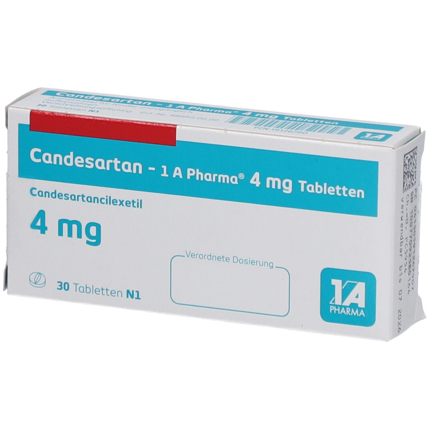 CANDESARTAN-1A Pharma 4 mg Tabletten