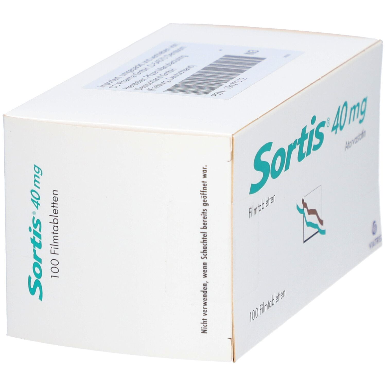 Sortis 40 mg Filmtabletten 100 St