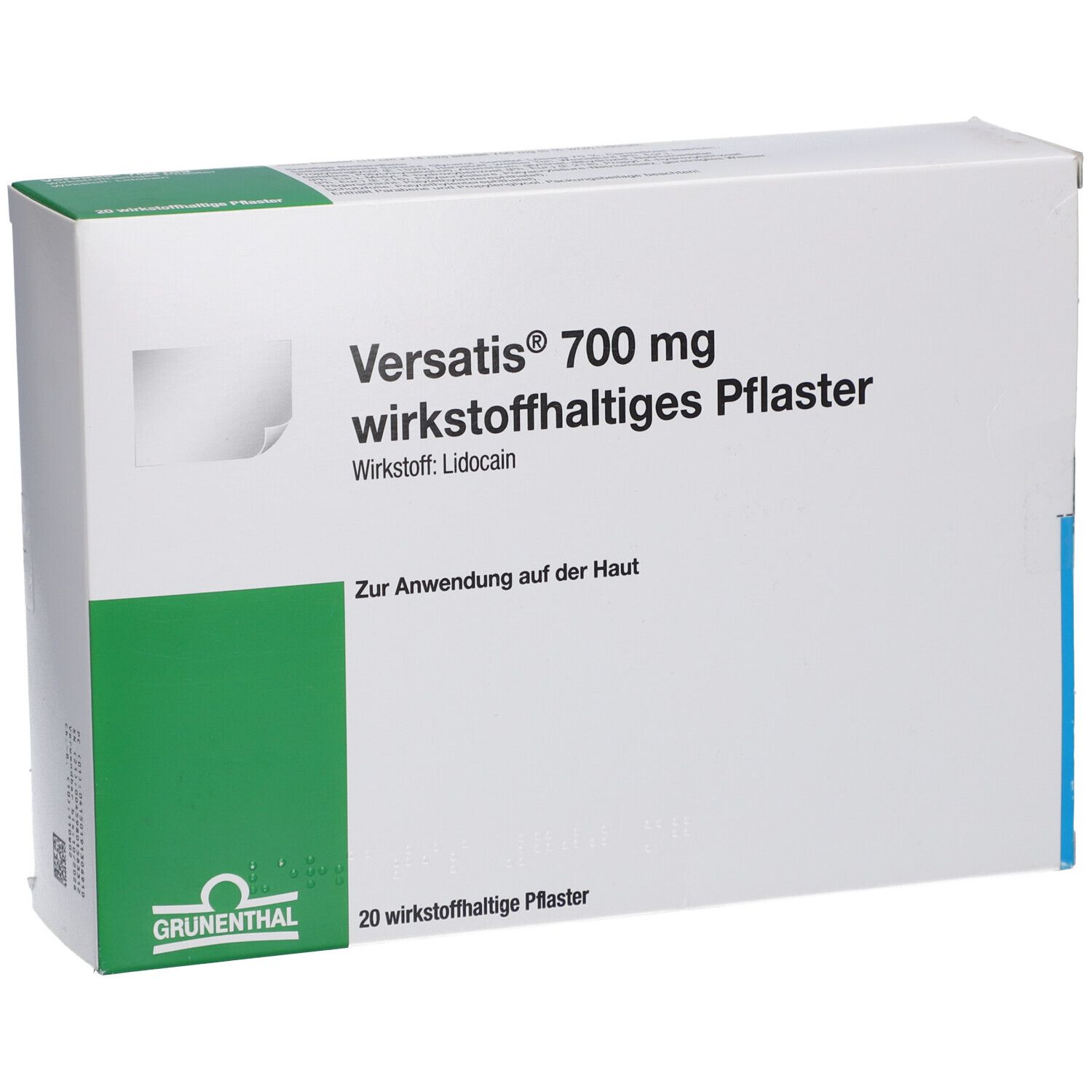 VERSATIS 700 mg wirkstoffhaltiges Pflaster