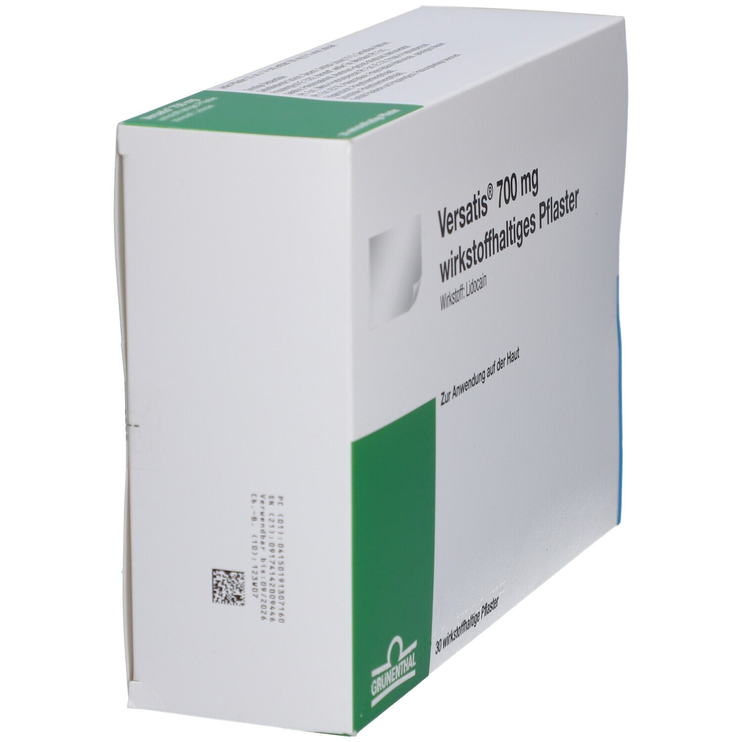 VERSATIS 700 mg wirkstoffhaltiges Pflaster