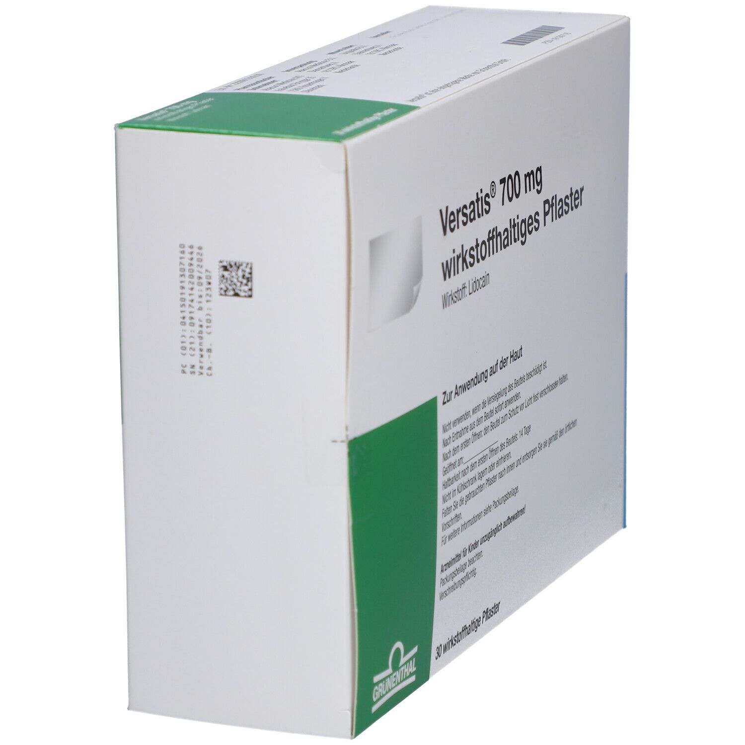 VERSATIS 700 mg wirkstoffhaltiges Pflaster