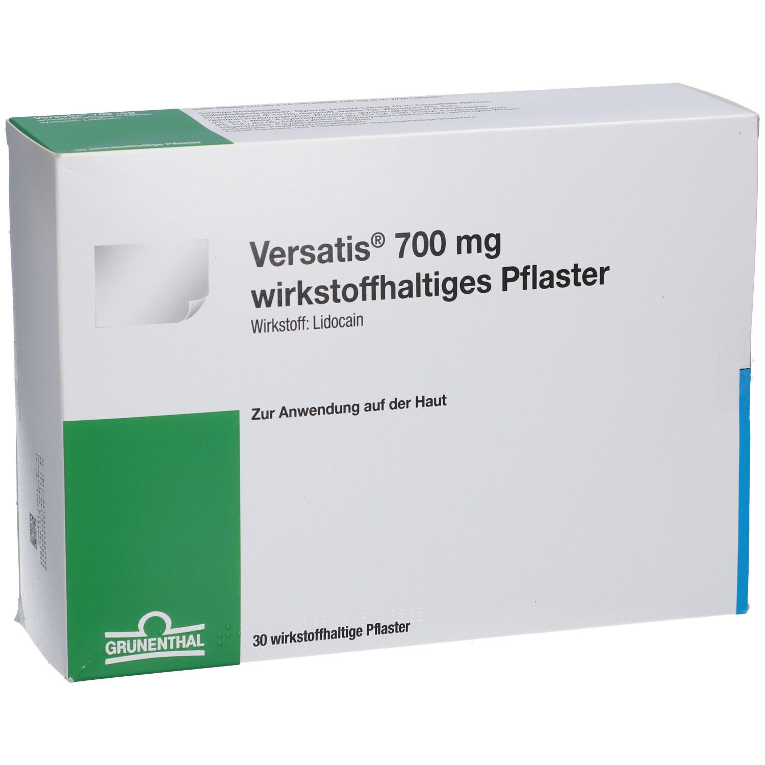 VERSATIS 700 mg wirkstoffhaltiges Pflaster