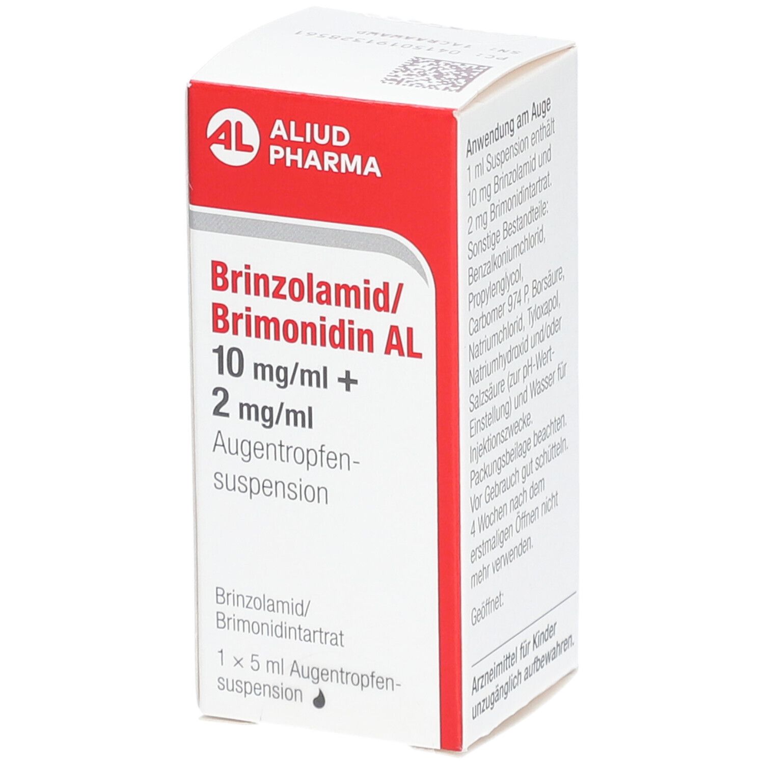 BRINZOLAMID/Brimonidin AL 10mg/ml+2mg/ml AT-Susp.