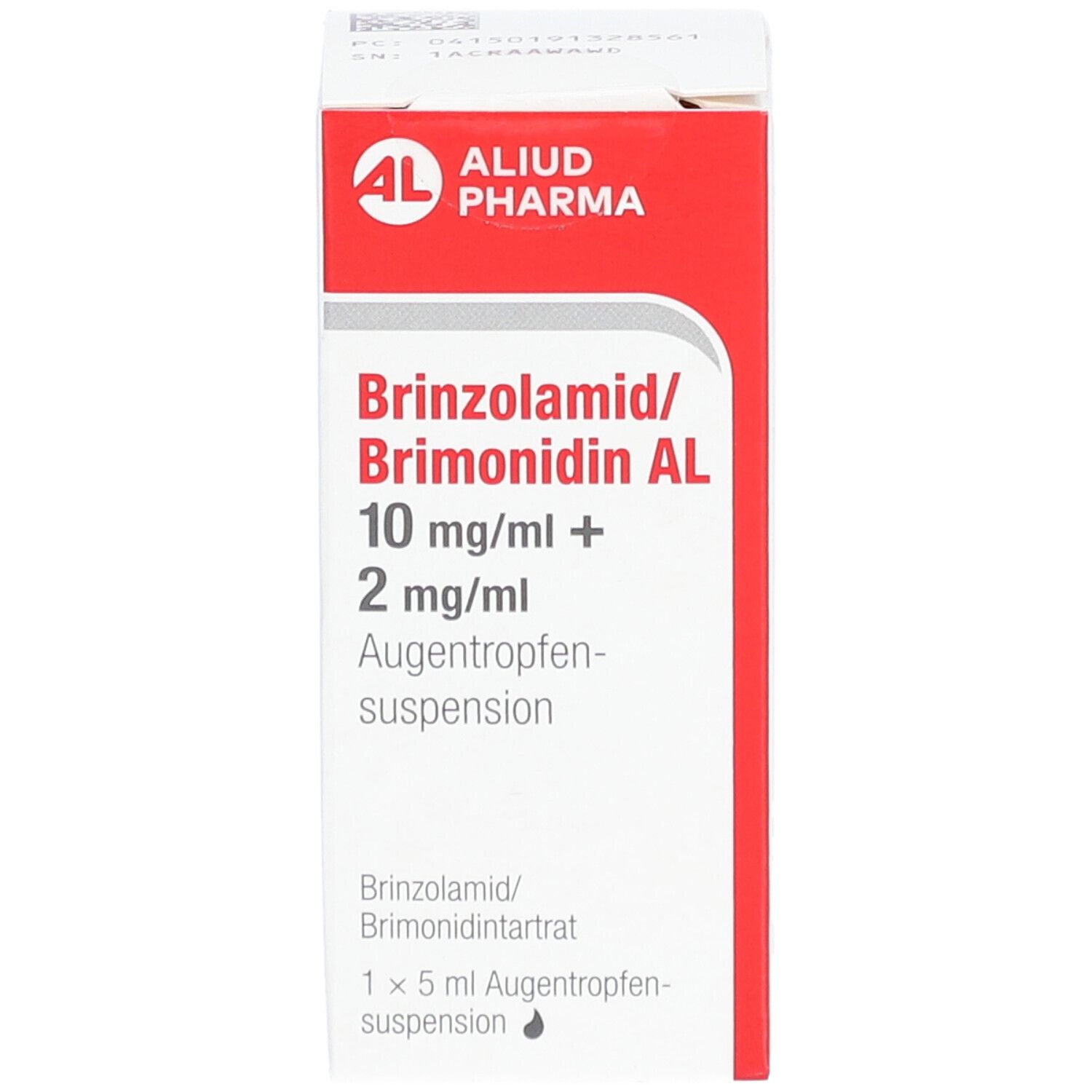 BRINZOLAMID/Brimonidin AL 10mg/ml+2mg/ml AT-Susp.