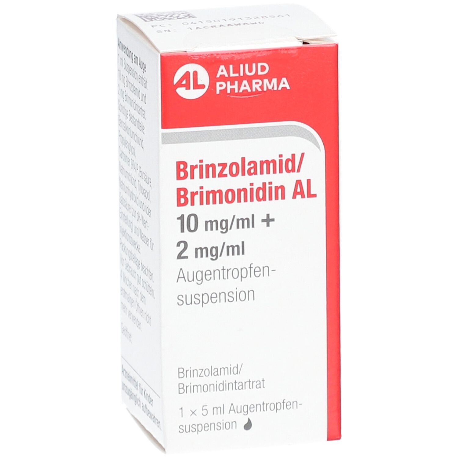 BRINZOLAMID/Brimonidin AL 10mg/ml+2mg/ml AT-Susp.