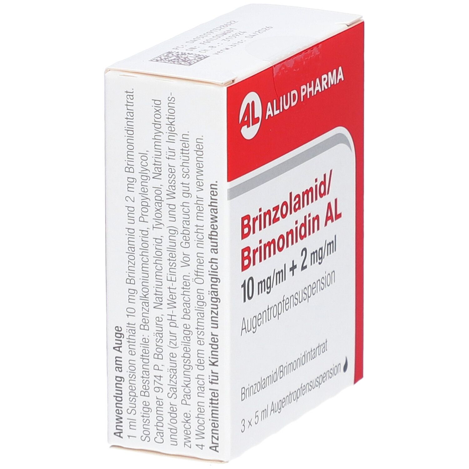 BRINZOLAMID/Brimonidin AL 10mg/ml+2mg/ml AT-Susp.