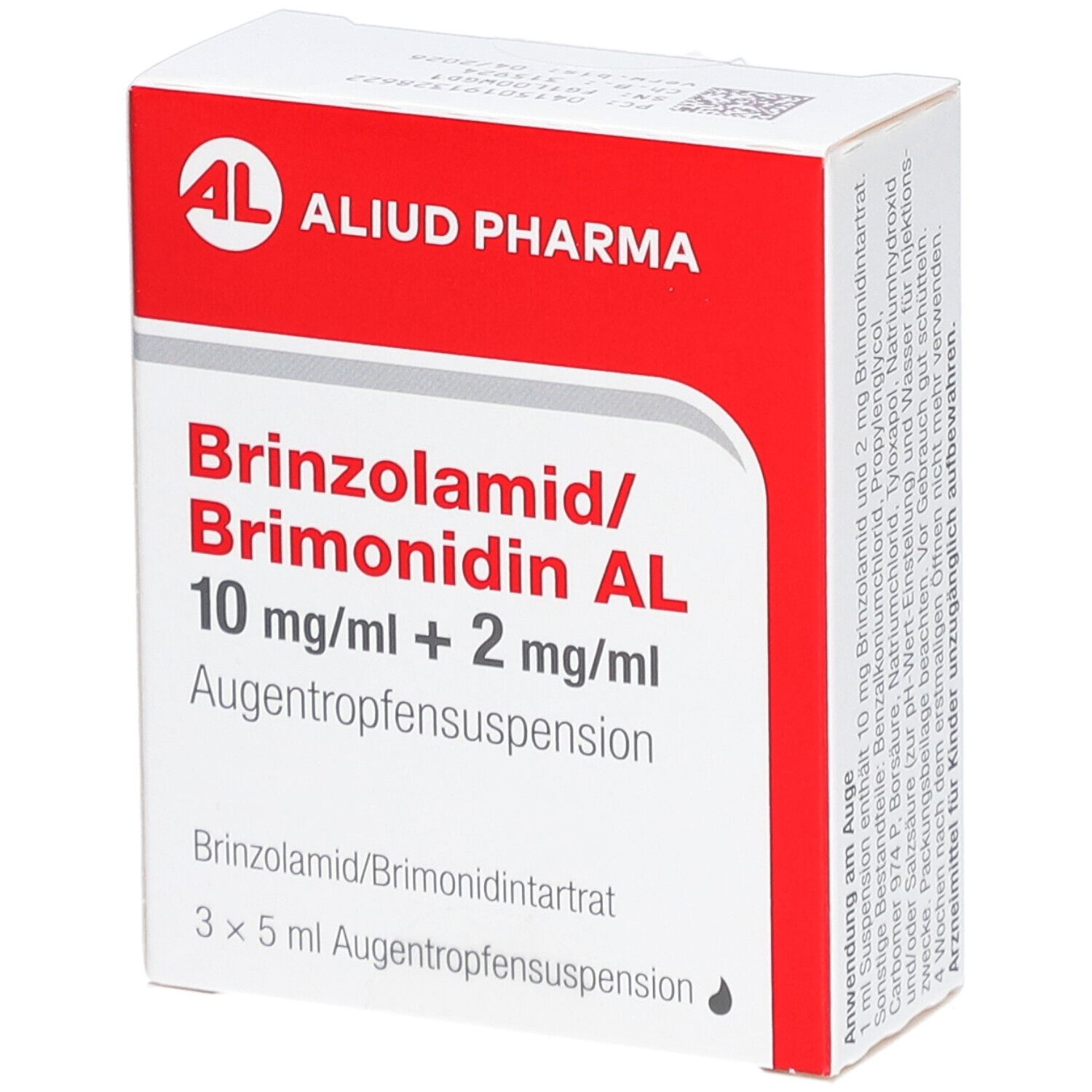 BRINZOLAMID/Brimonidin AL 10mg/ml+2mg/ml AT-Susp.