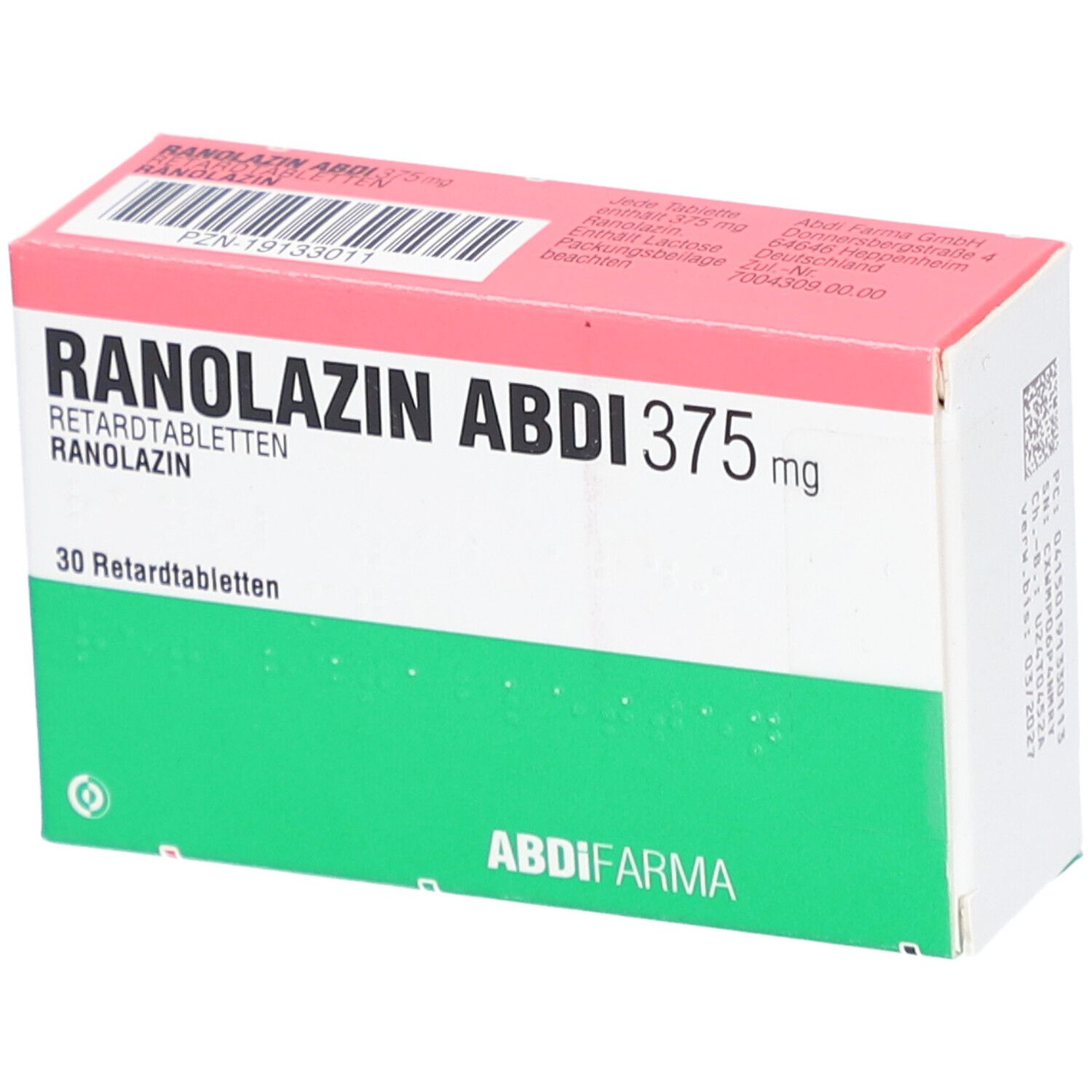 RANOLAZIN Abdi 375 mg Retardtabletten