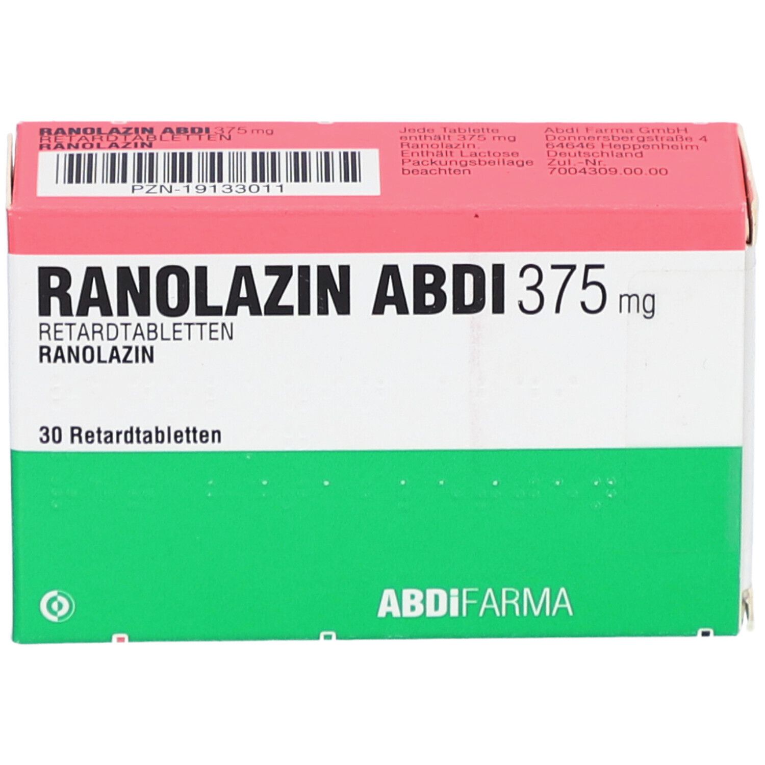 RANOLAZIN Abdi 375 mg Retardtabletten