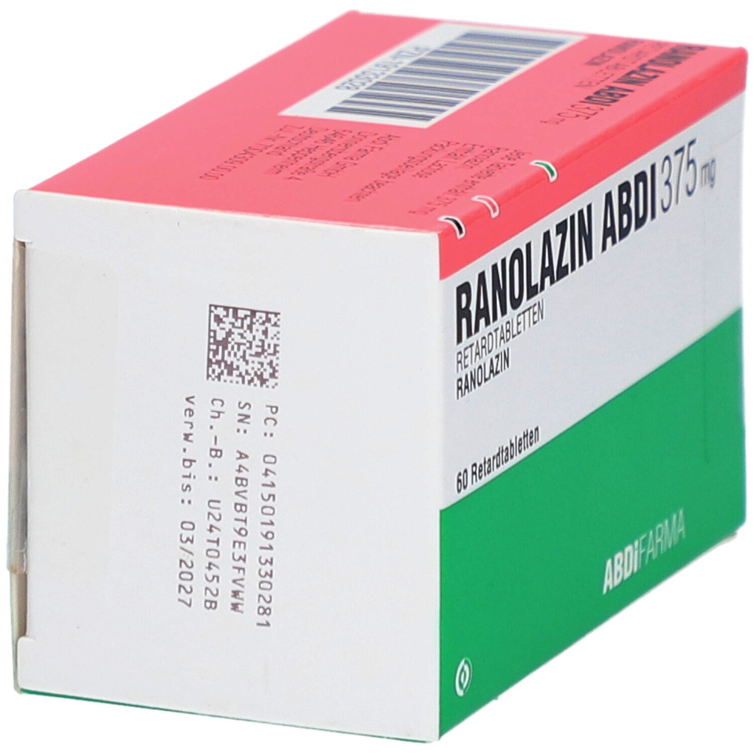RANOLAZIN Abdi 375 mg Retardtabletten