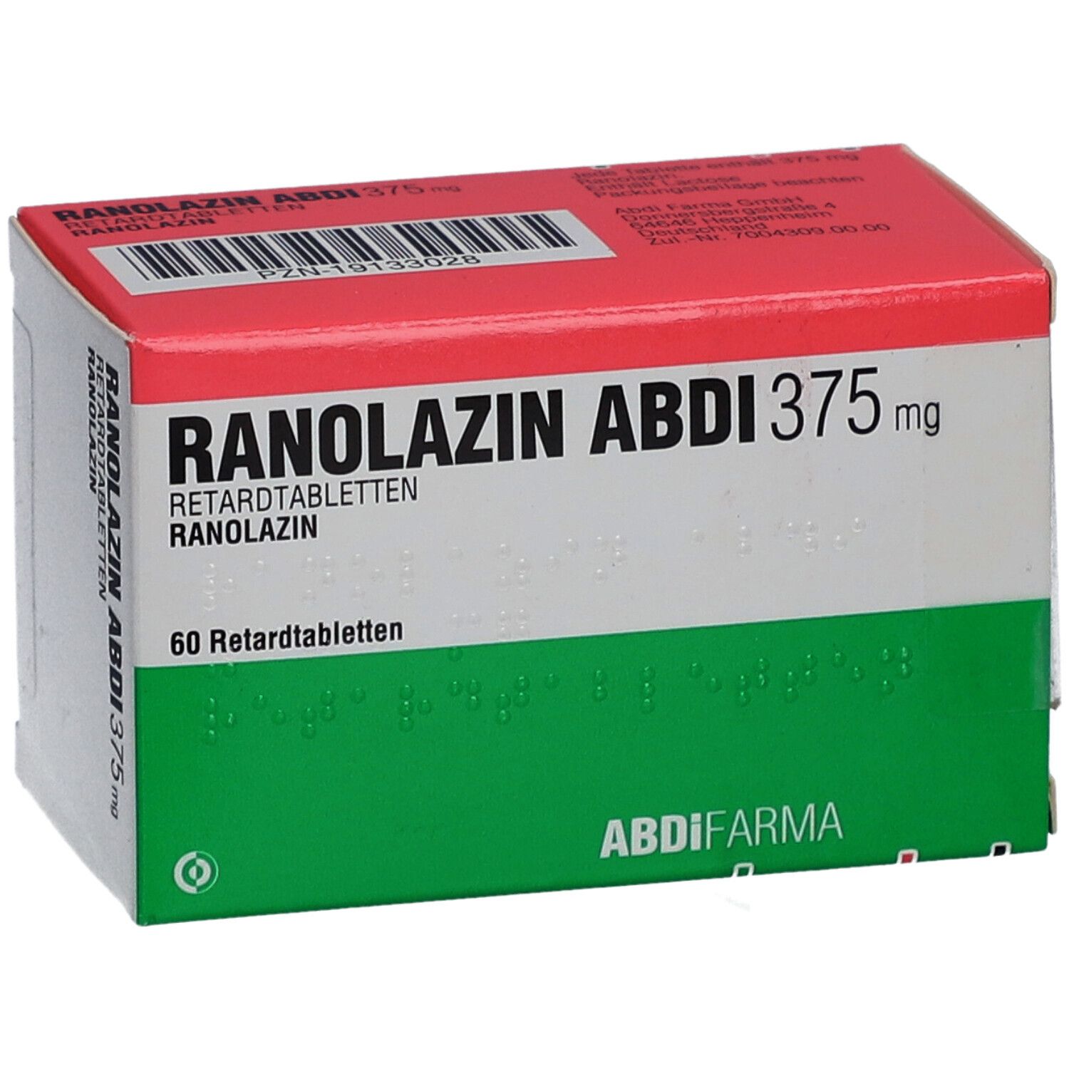 RANOLAZIN Abdi 375 mg Retardtabletten