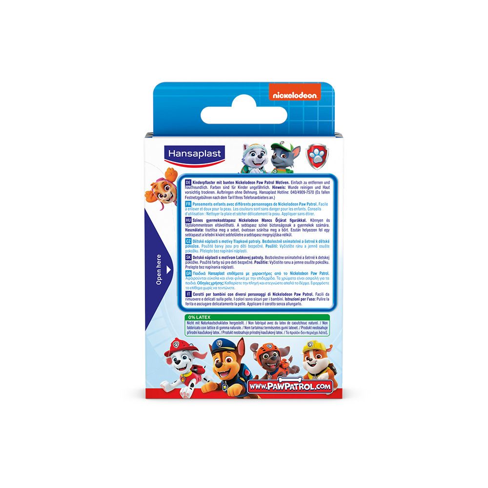 Hansaplast Kinder Pflasterstrips Paw Patrol 20 St Pflaster