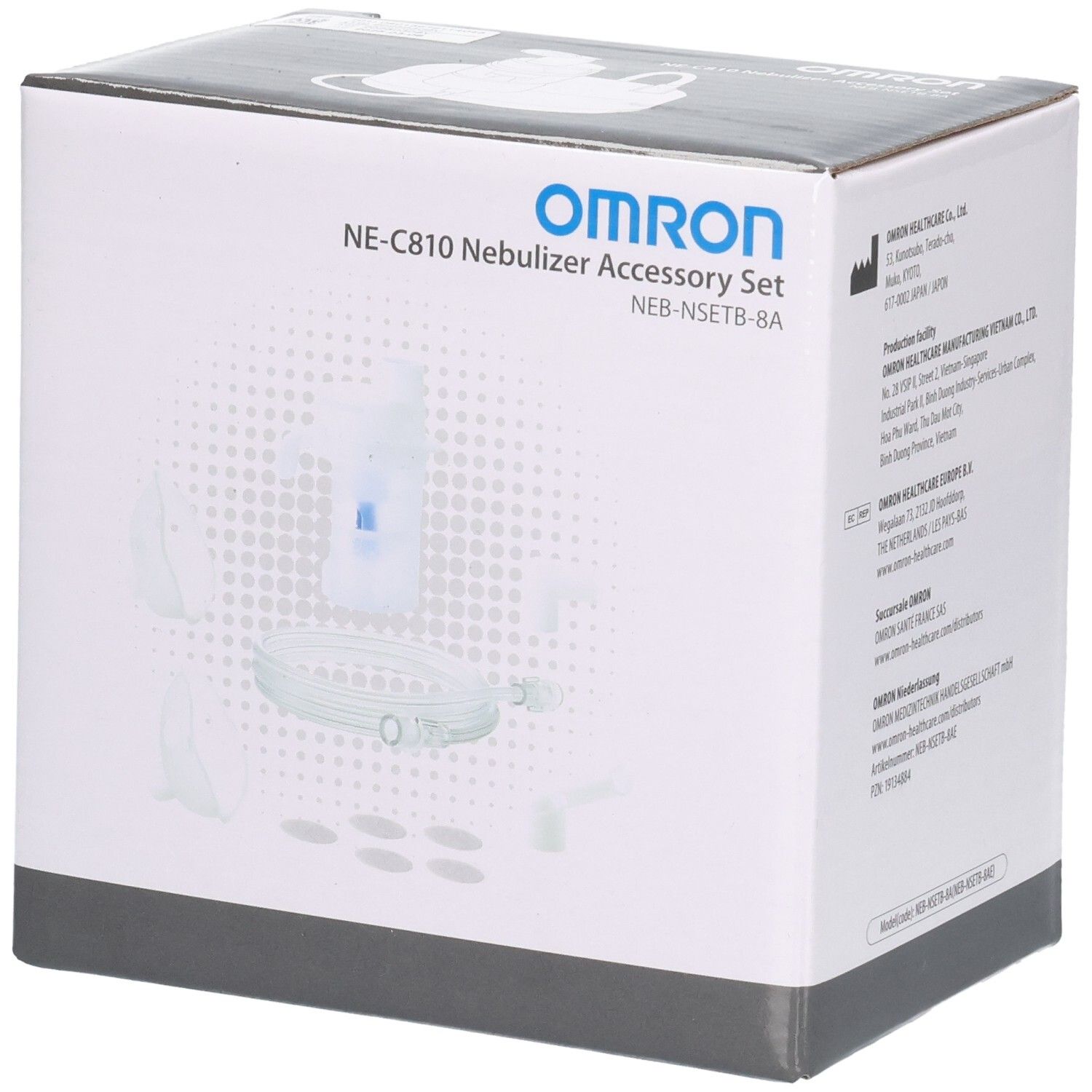 Omron Ne-C810 Year-Pack Neb-Nsetb-8Ae 1 St Suspension für einen Vernebler