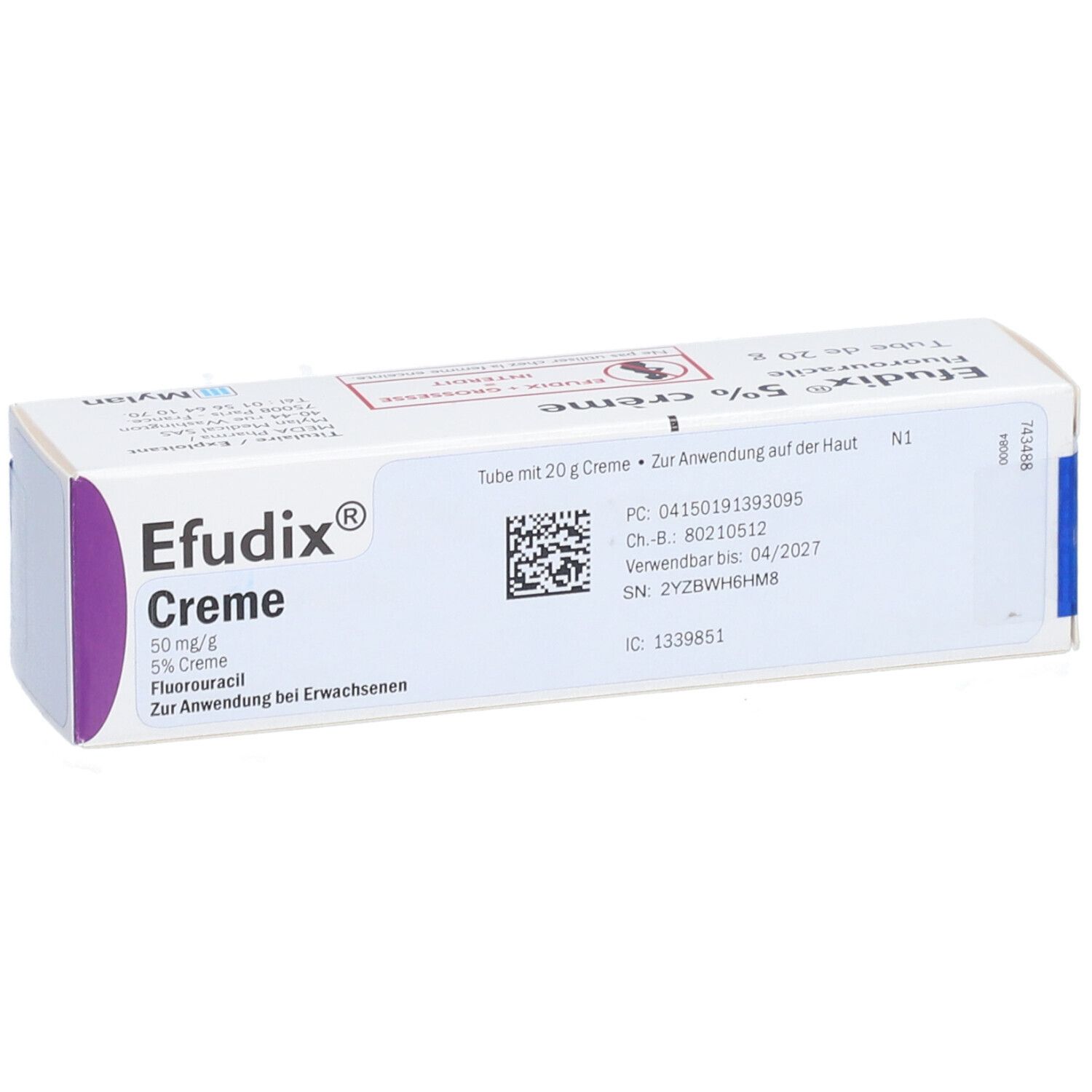 EFUDIX 5% Creme