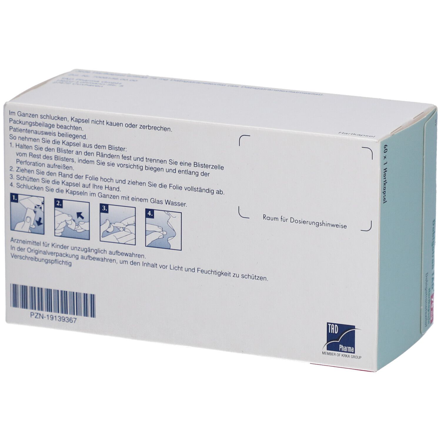 DABIGATRAN TAD 75 mg Hartkapseln