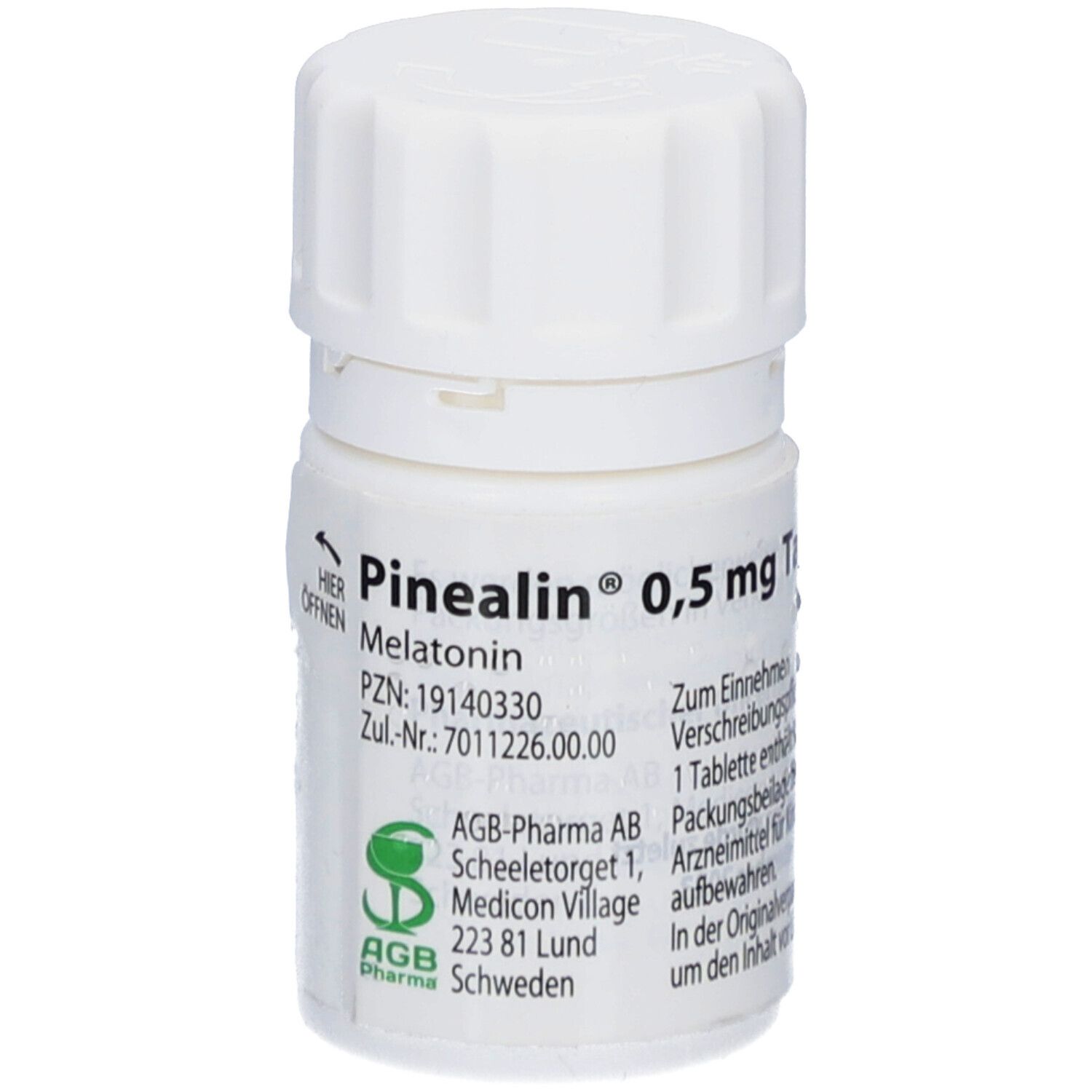 PINEALIN 0,5 mg Tabletten