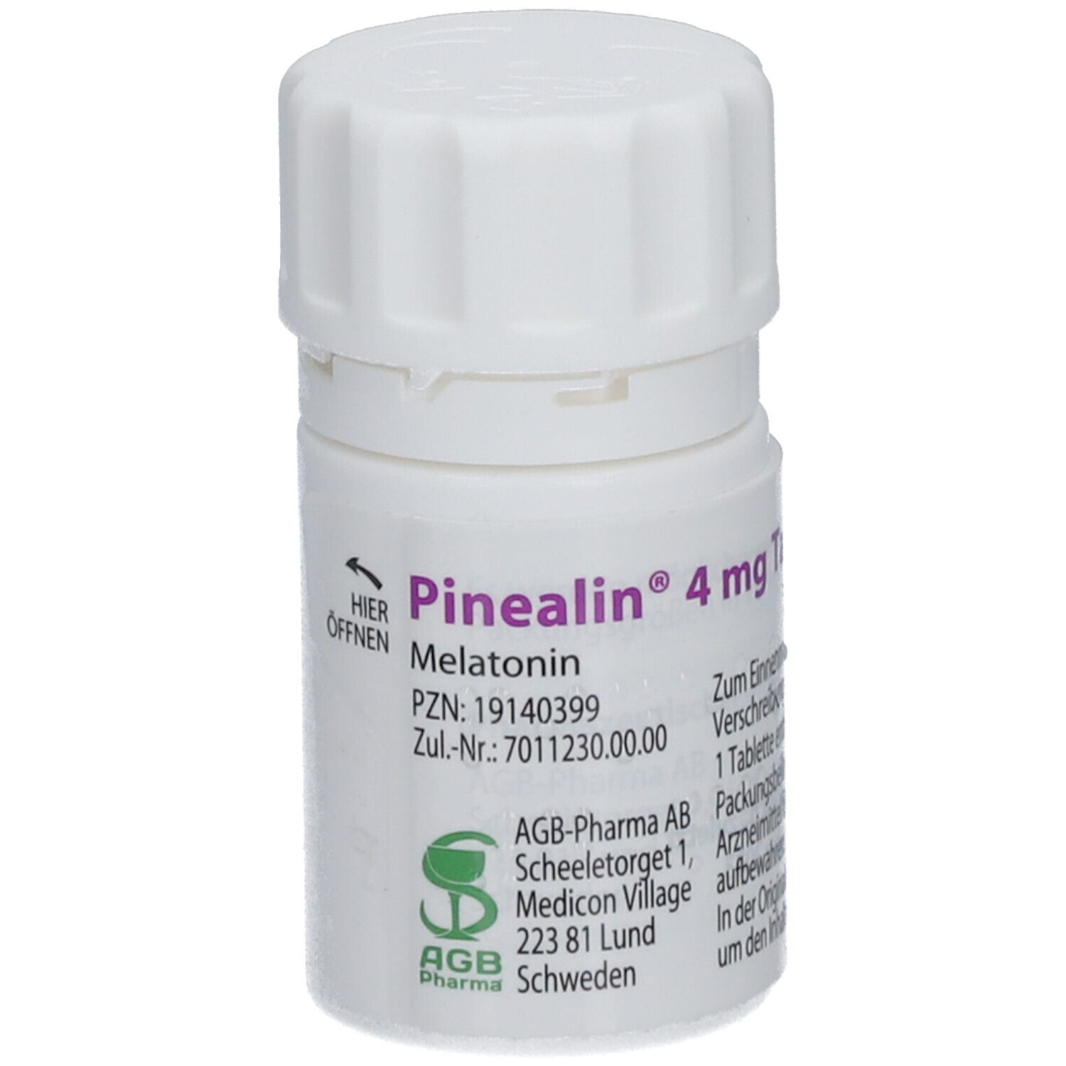 PINEALIN 4 mg Tabletten