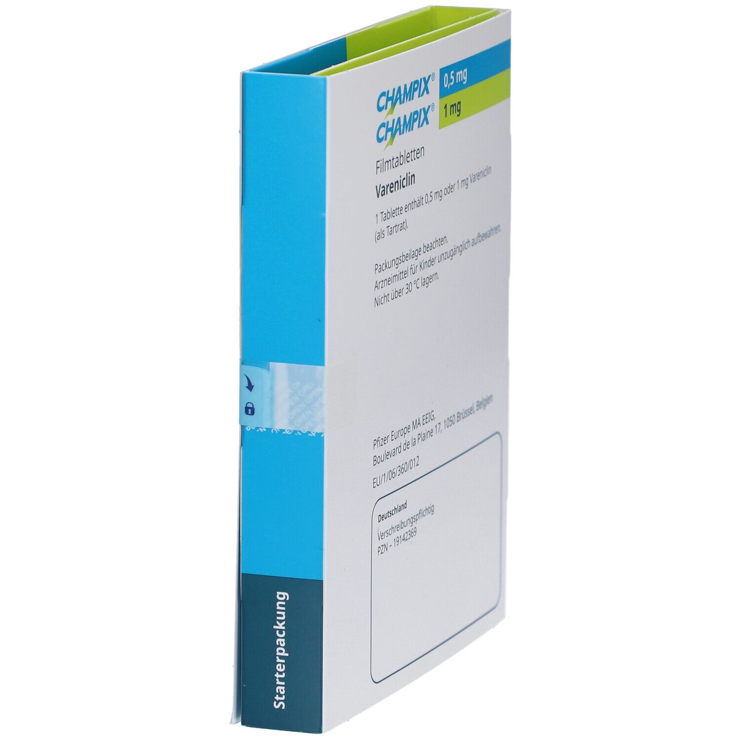 CHAMPIX 0,5 mg/1 mg Filmtabl.Starterpack.4 Wochen