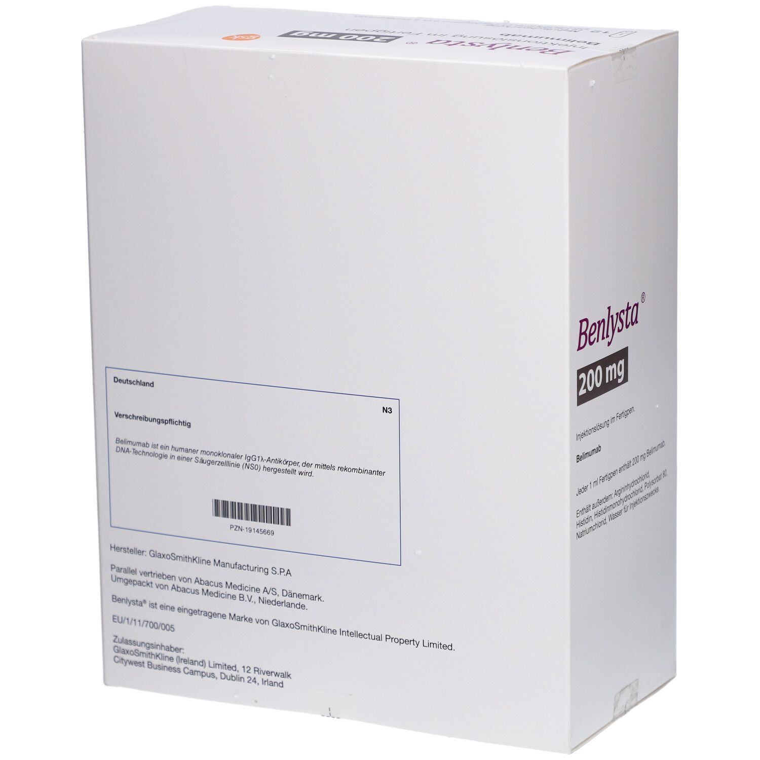 BENLYSTA 200 mg Injektionslösung i.e.Fertigpen