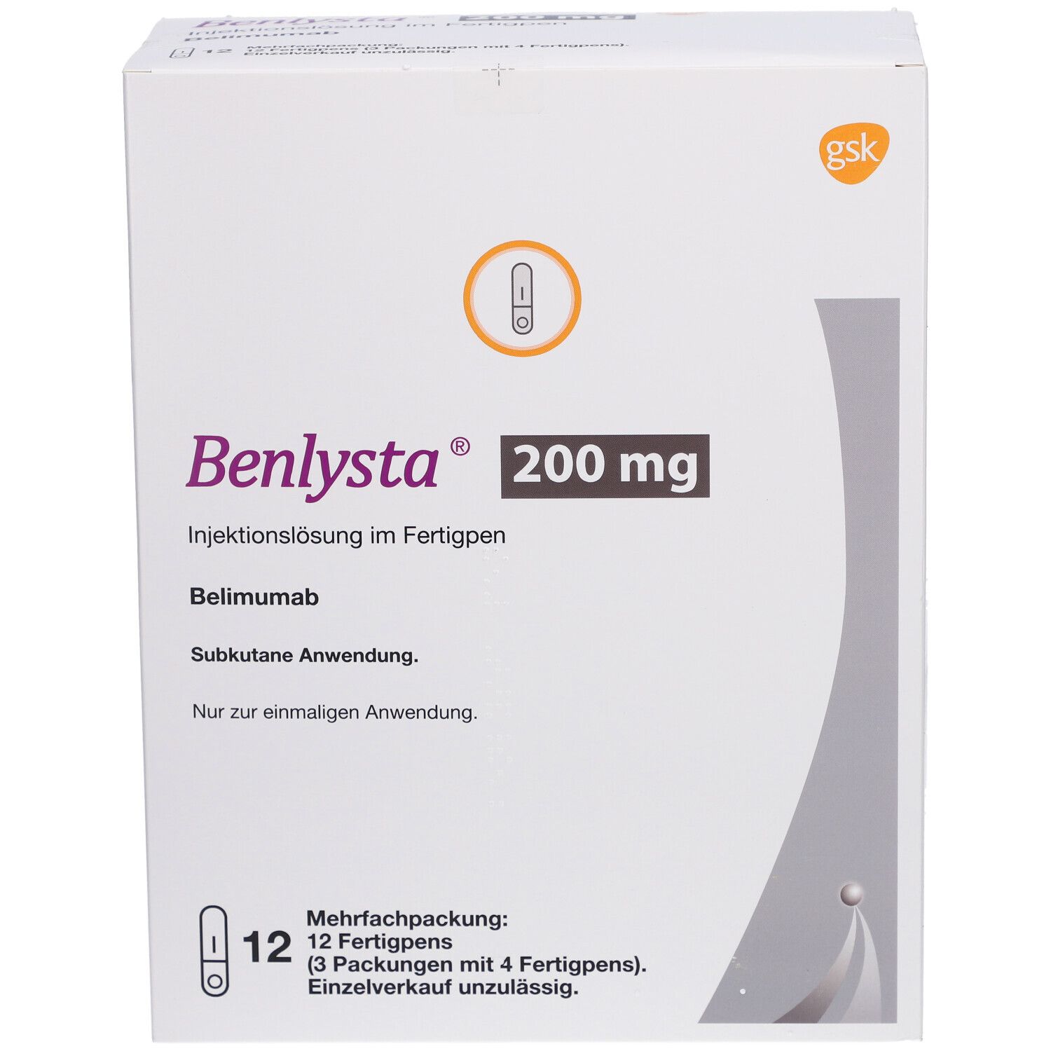BENLYSTA 200 mg Injektionslösung i.e.Fertigpen