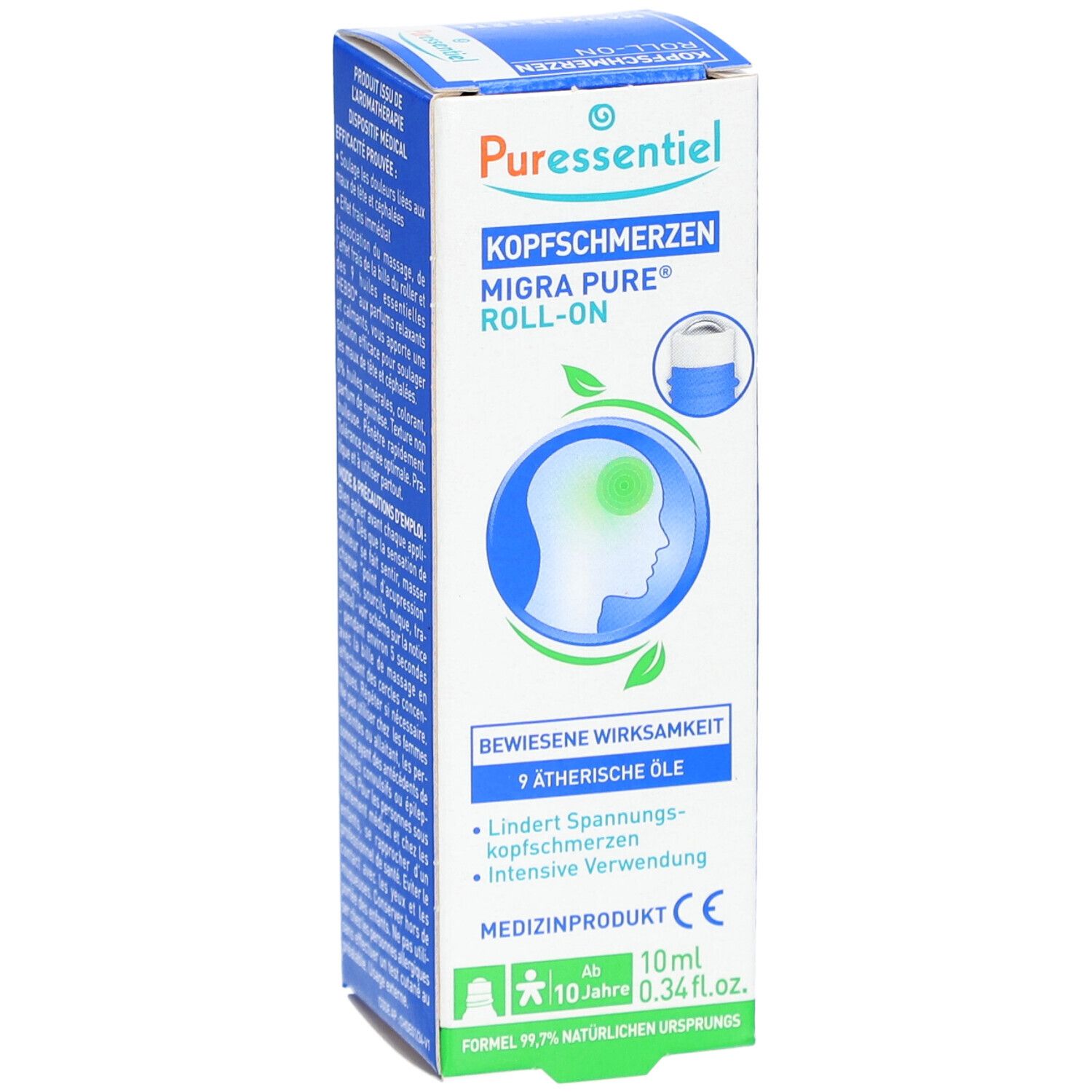 PURESSENTIEL Migra Pure Kopfschmerzen Roll-on