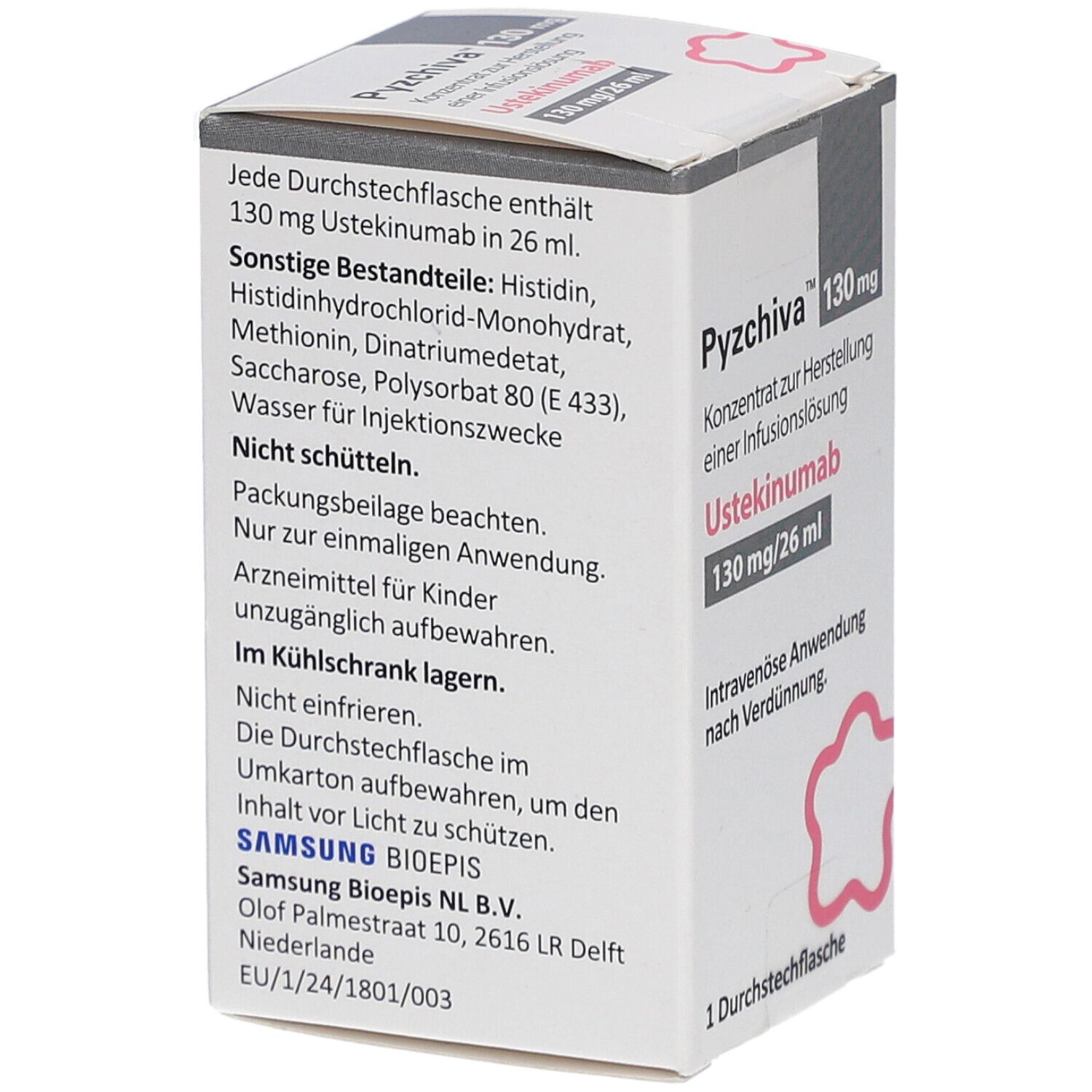 PYZCHIVA 130 mg Konz.z.Herst.e.Infusionslösung