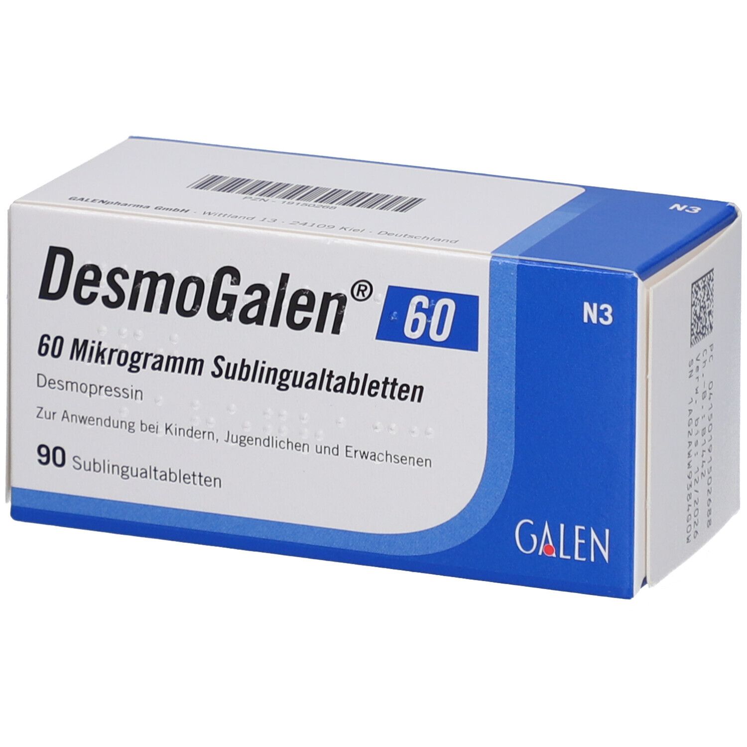 Desmogalen 60 Mikrogramm Sublingualtabletten 30 St