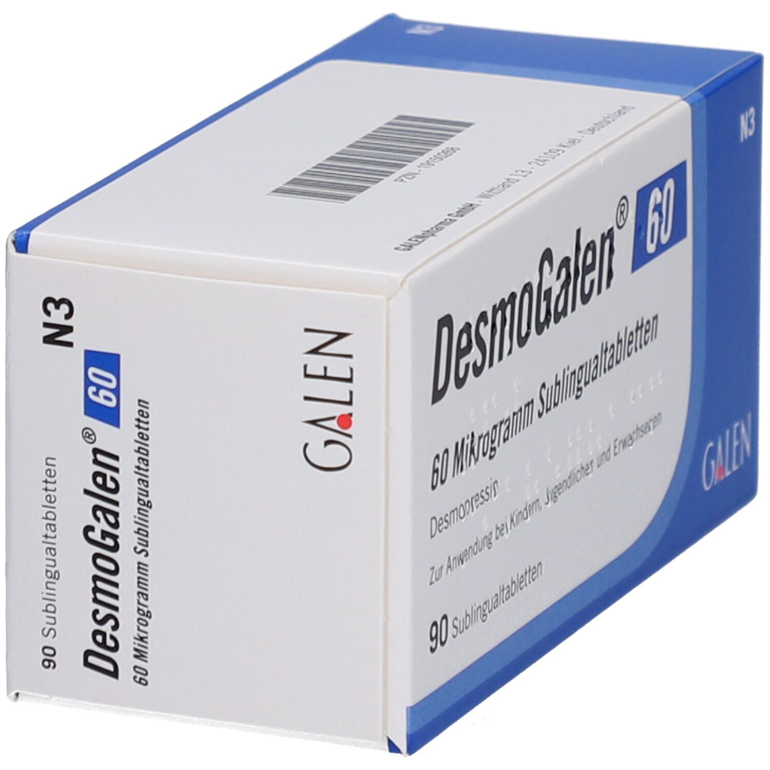 DESMOGALEN 60 Mikrogramm Sublingualtabletten