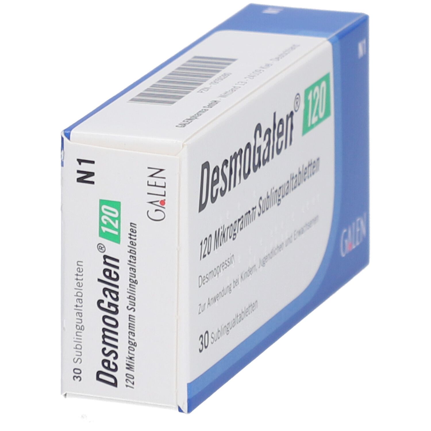 DESMOGALEN 120 Mikrogramm Sublingualtabletten