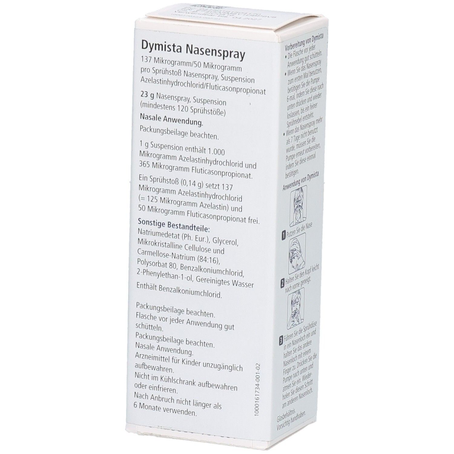 DYMISTA Nasenspray 137 µg/50 µg/Sprühstoß