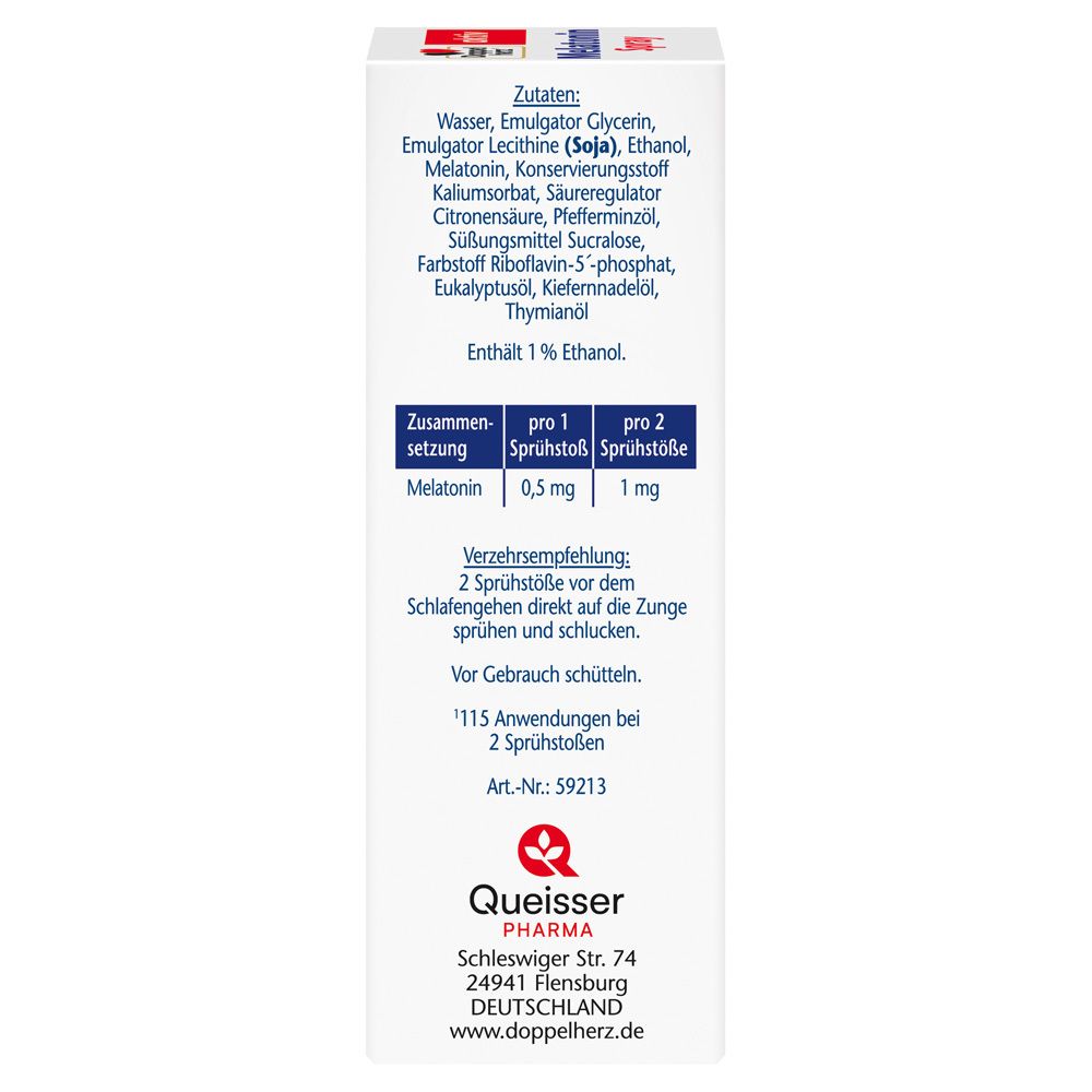 Doppelherz® Melatonin Spray