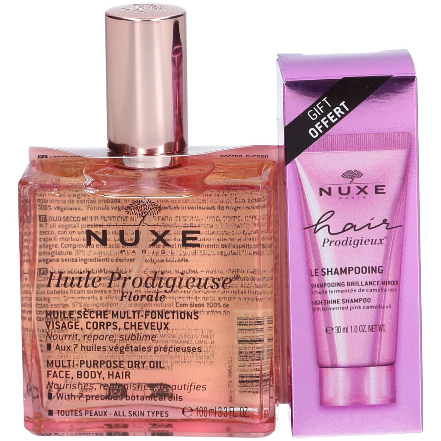 NUXE Huile Prodigieuse® Florale+ NUXE Hair Prodigieux Glanz-Shampoo