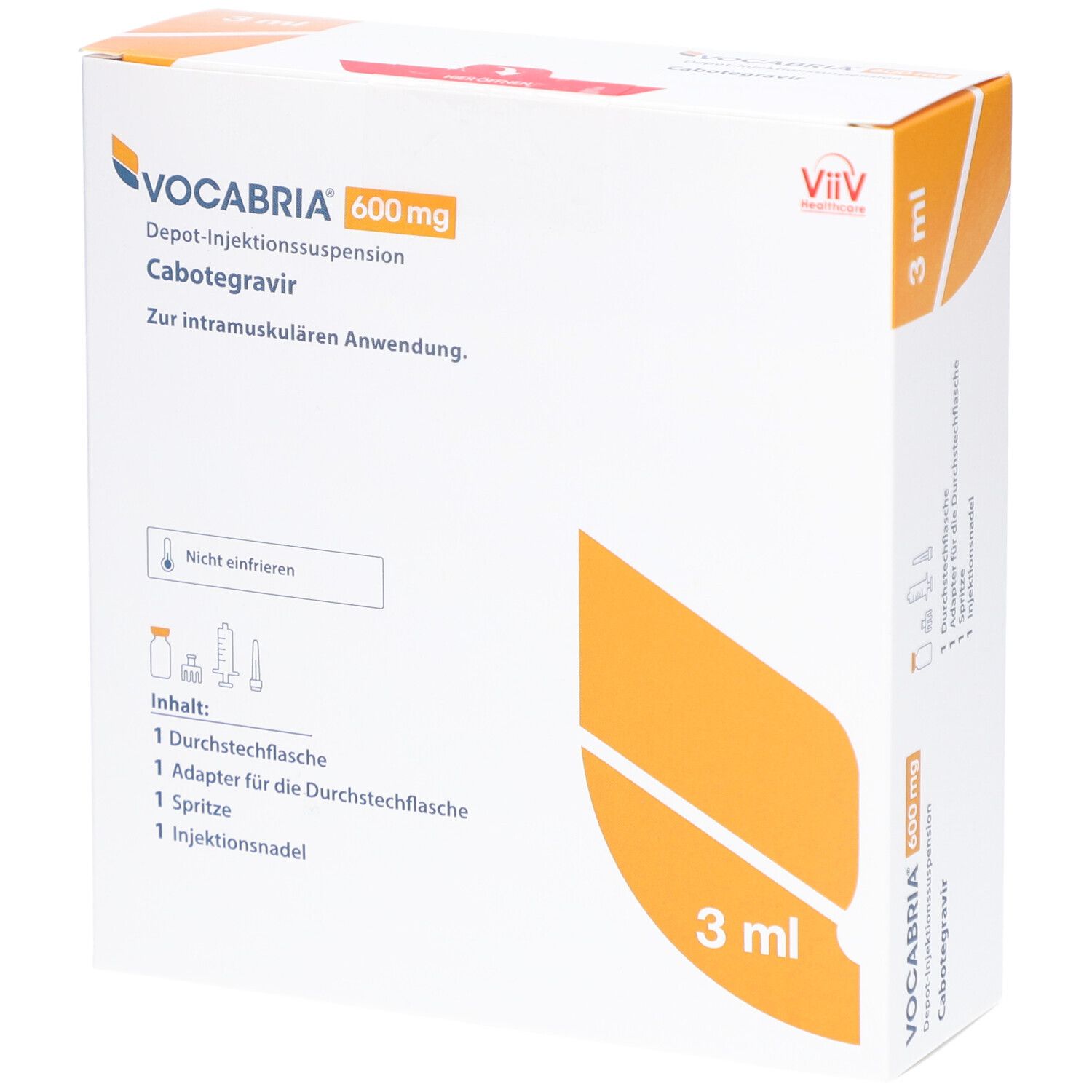 VOCABRIA 600 mg Depot-Injektionssuspension