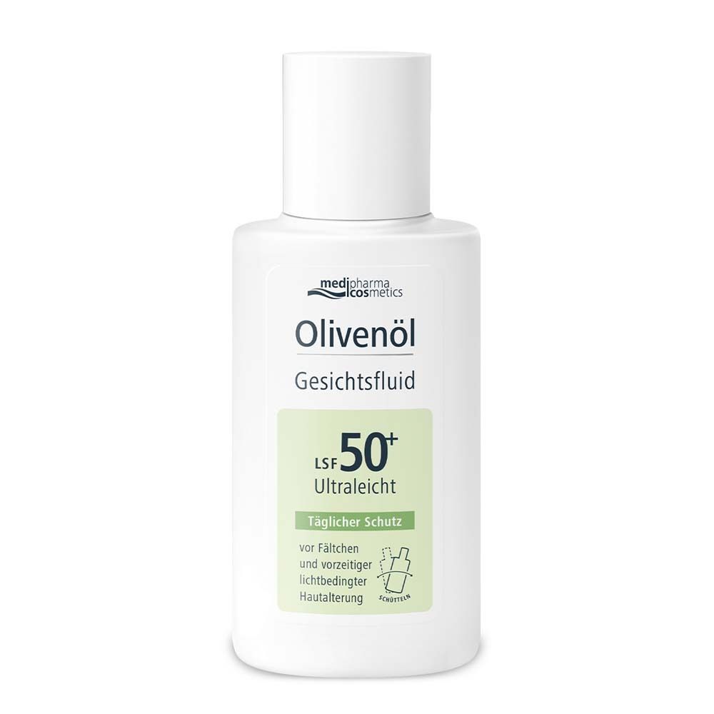 Olivenöl Gesichtsfluid LSF 50+ 50 ml Flüssigkeit