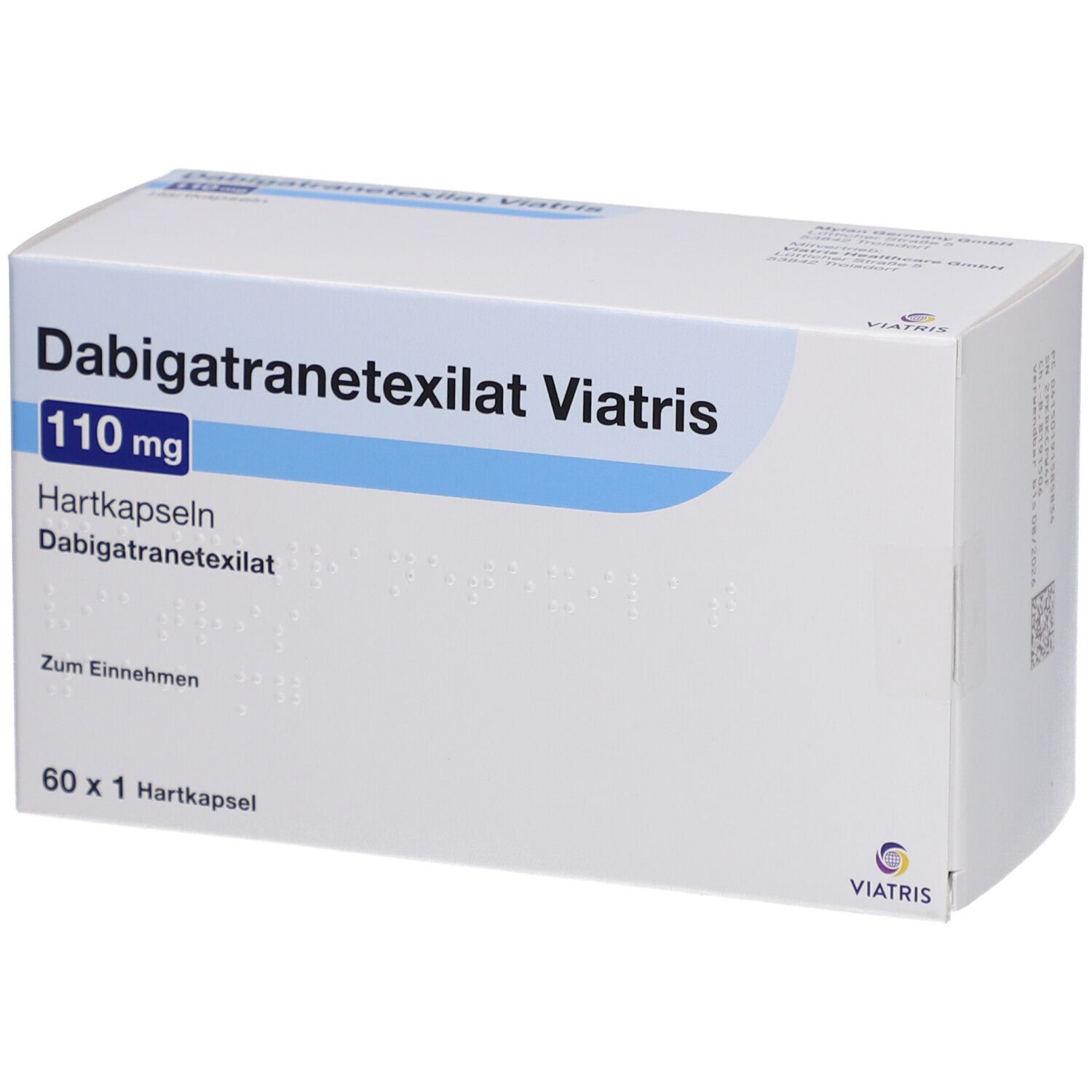 DABIGATRANETEXILAT Viatris 110 mg Hartkapseln