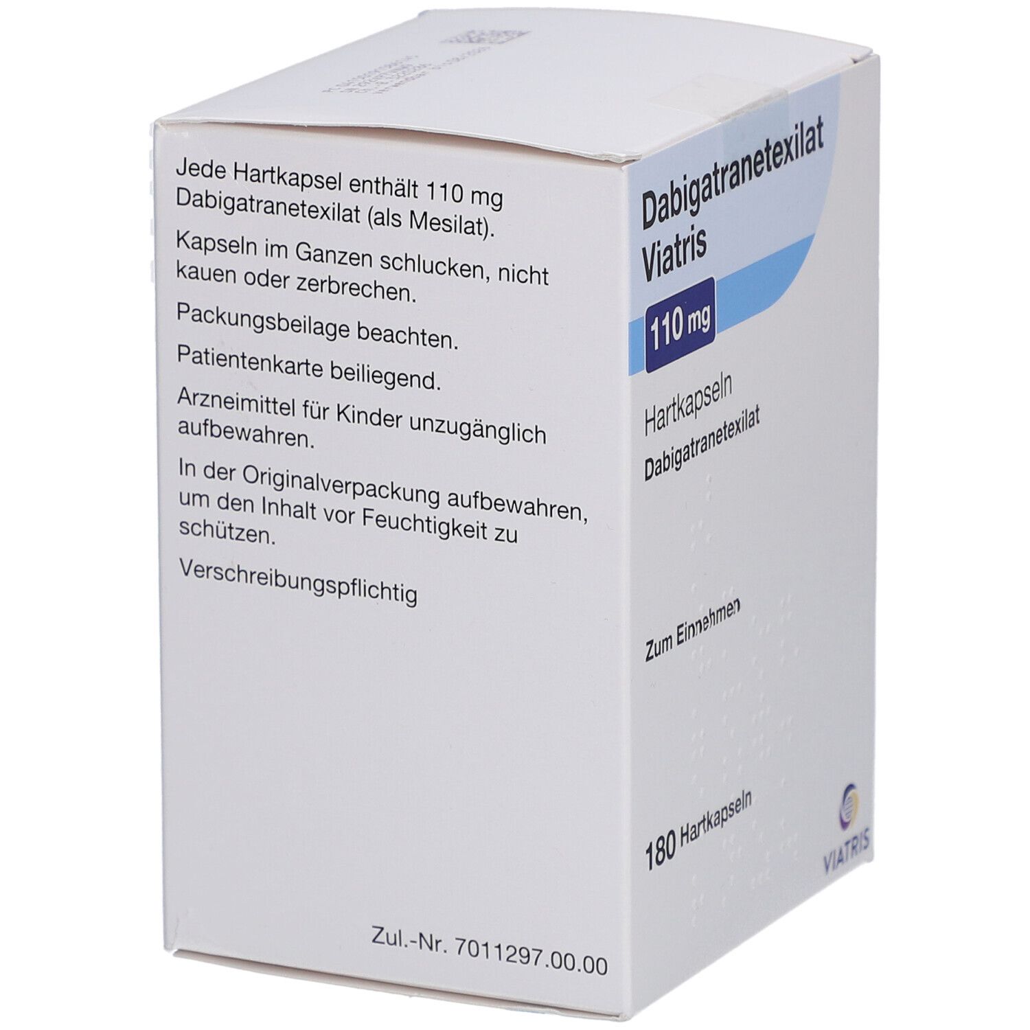DABIGATRANETEXILAT Viatris 110 mg Hartkapseln