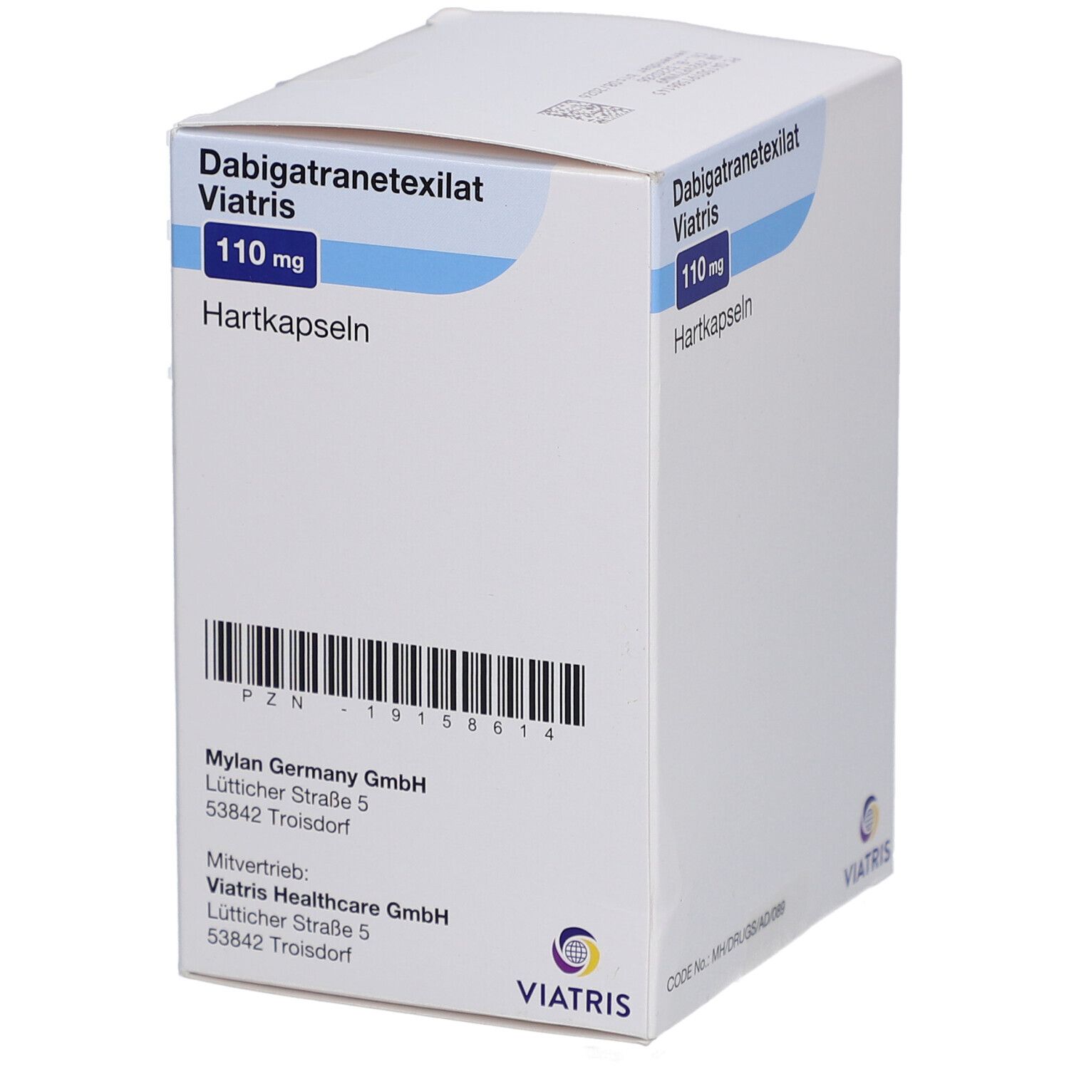 DABIGATRANETEXILAT Viatris 110 mg Hartkapseln