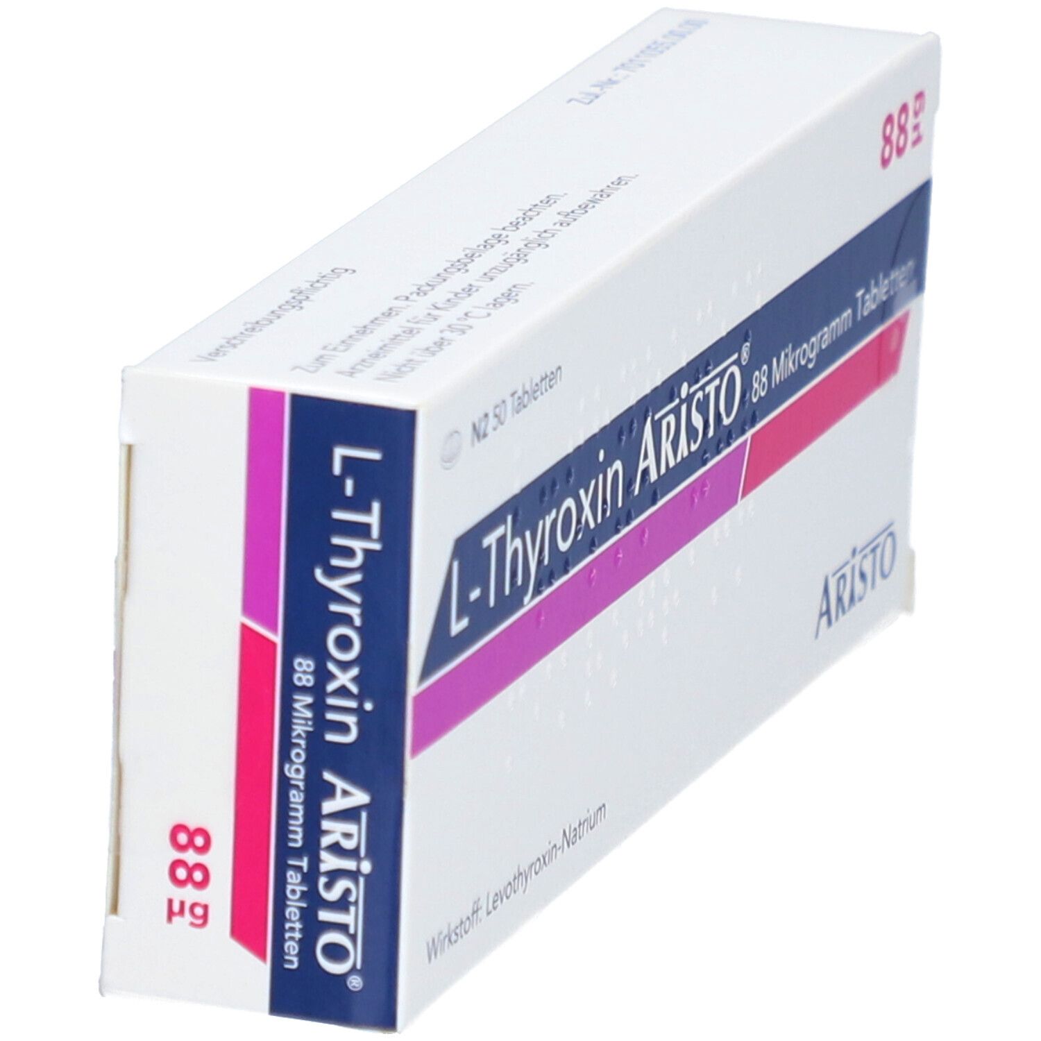 L-Thyroxin Aristo 88 Mikrogramm Tabletten 50 St