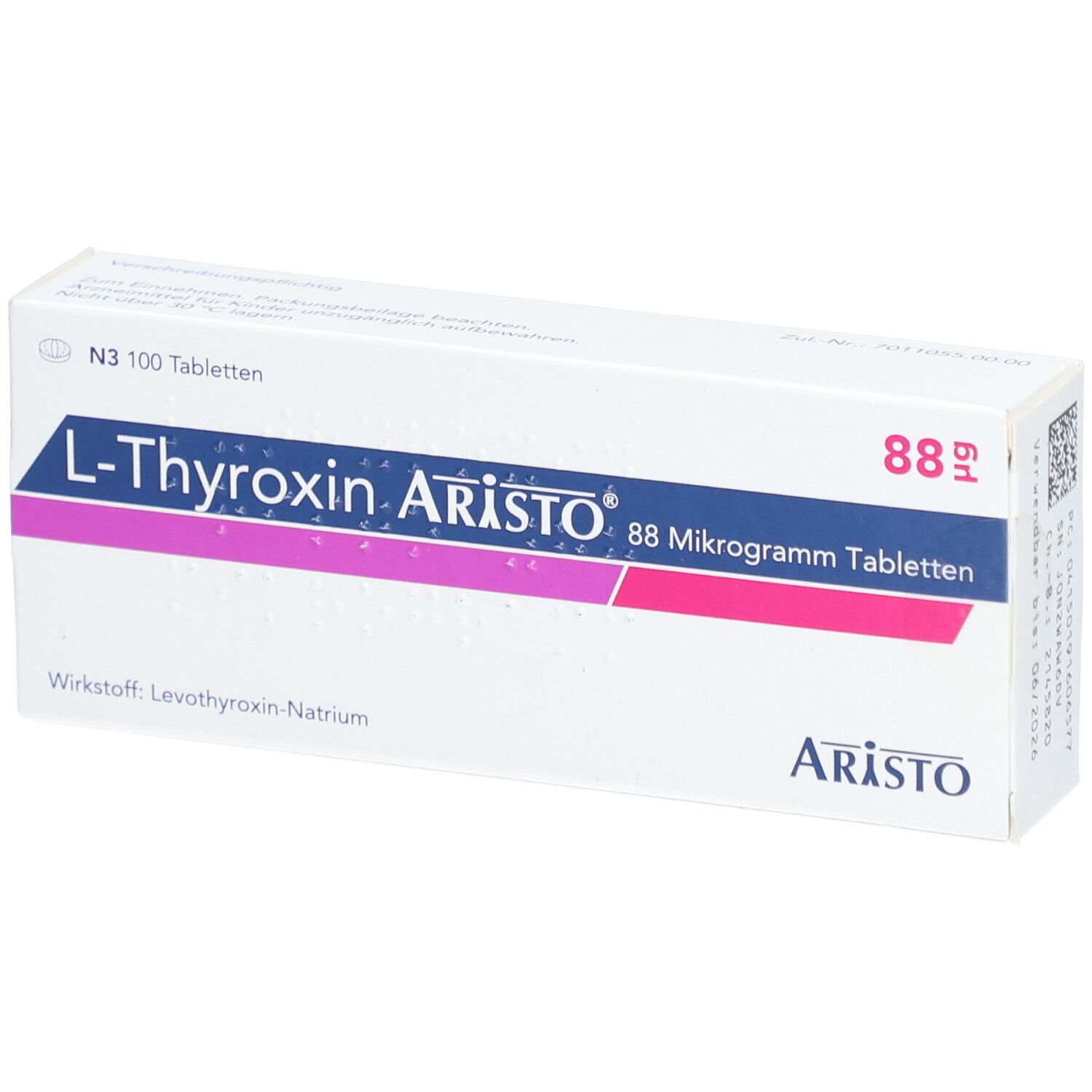 L-THYROXIN Aristo 88 Mikrogramm Tabletten