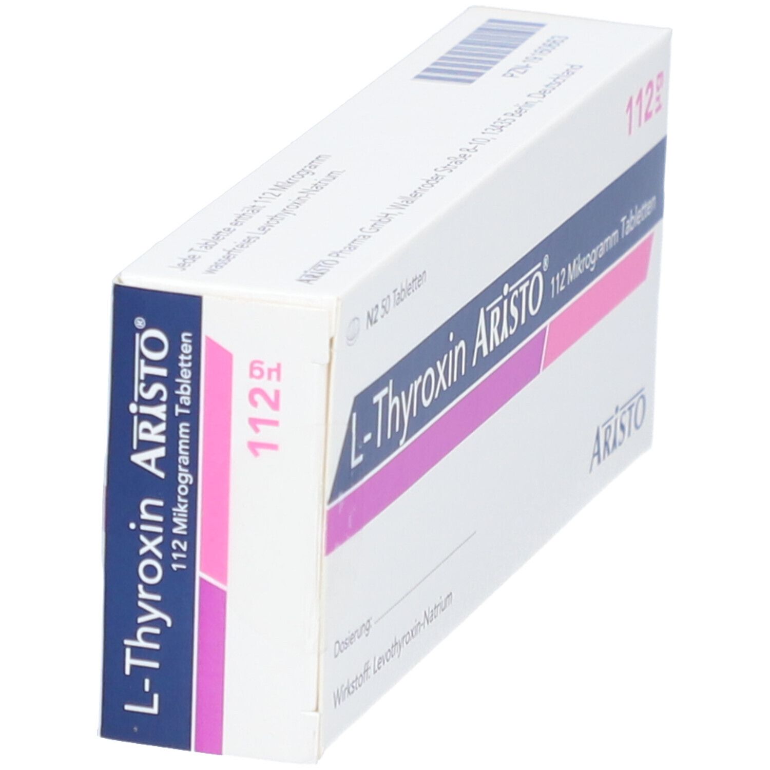 L-THYROXIN Aristo 112 Mikrogramm Tabletten