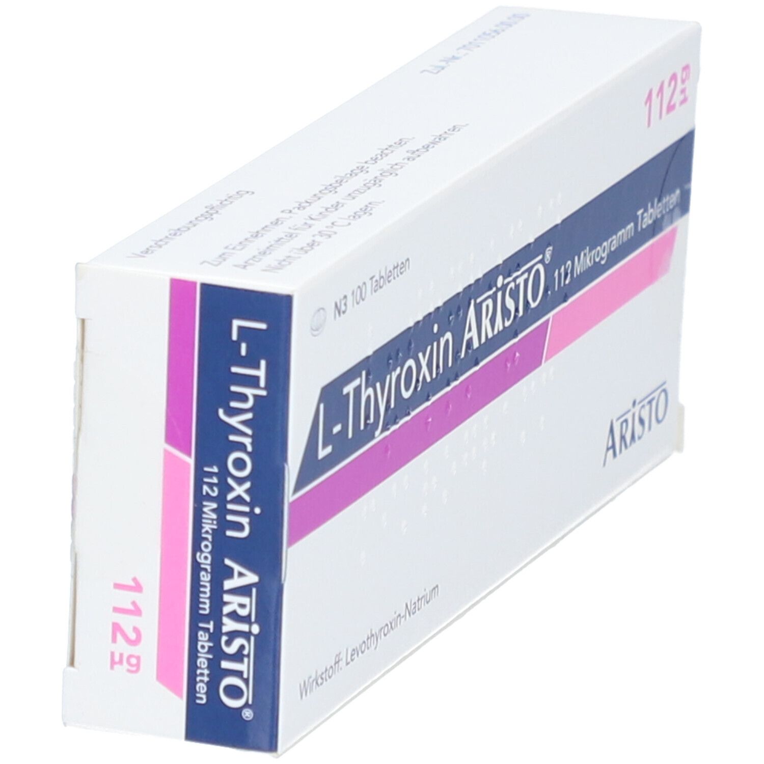 L-Thyroxin Aristo 112 Mikrogramm Tabletten 100 St