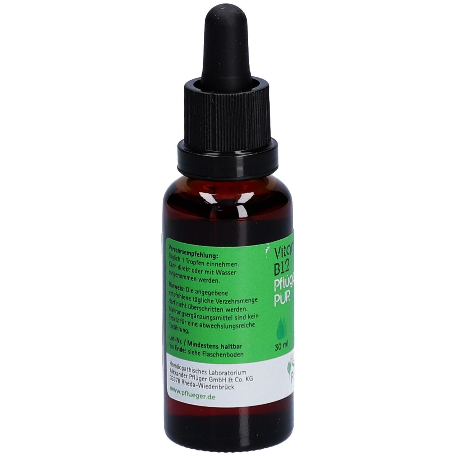 Vitamin B12 Pflüger PUR 50 µg Tropfen 30 ml