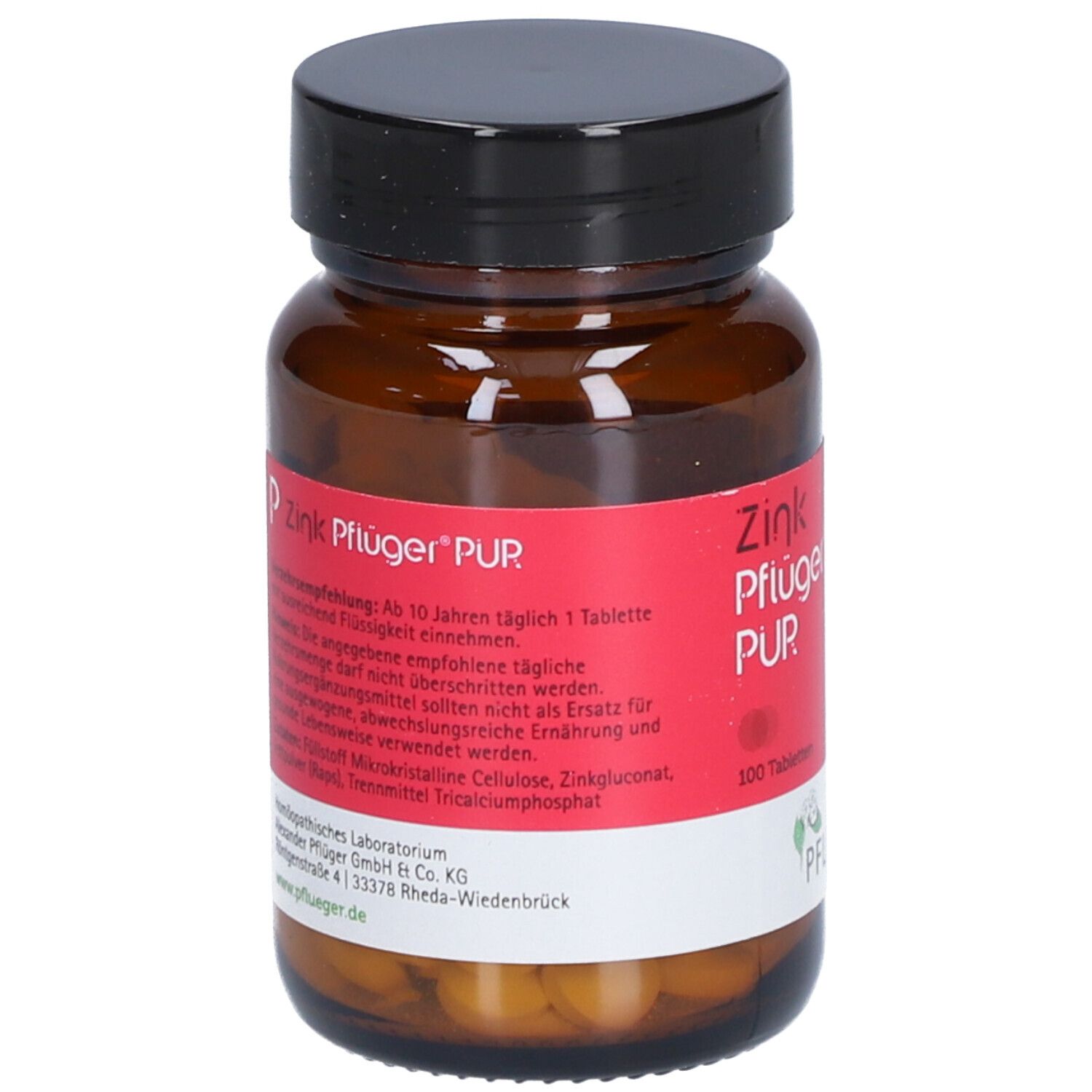 Zink Pflüger PUR 10 mg Tabletten 100 St