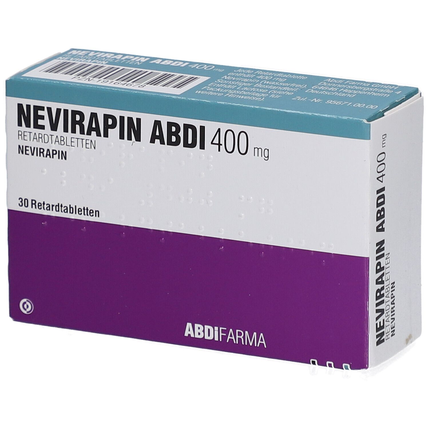 NEVIRAPIN Abdi 400 mg Retardtabletten