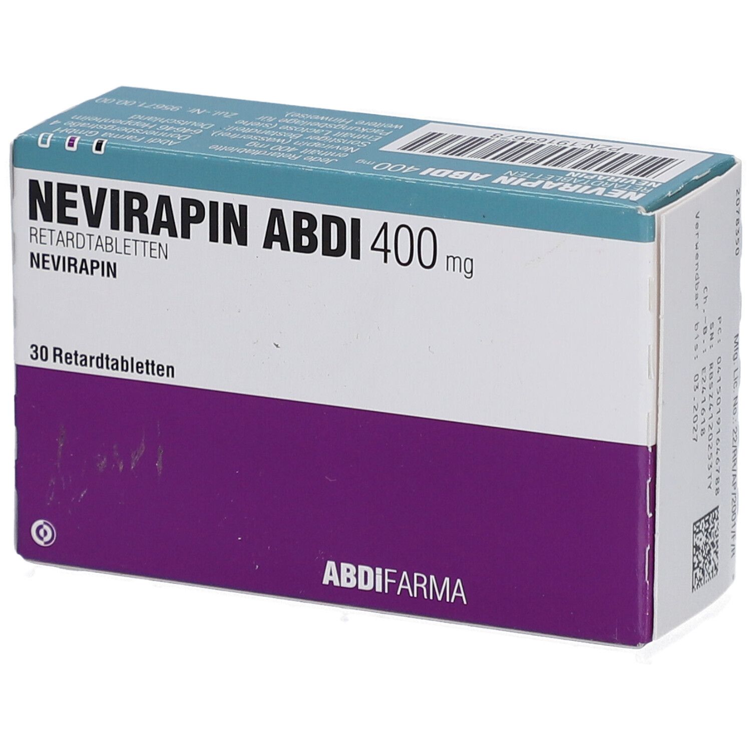 NEVIRAPIN Abdi 400 mg Retardtabletten