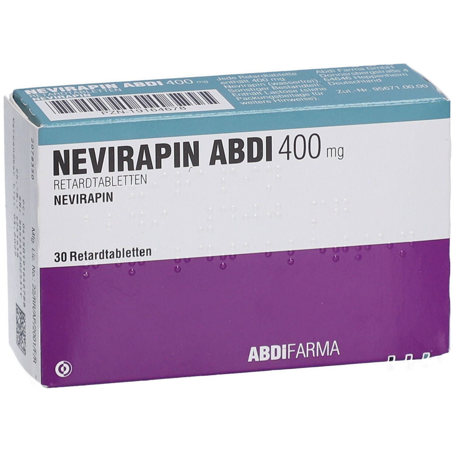 NEVIRAPIN Abdi 400 mg Retardtabletten