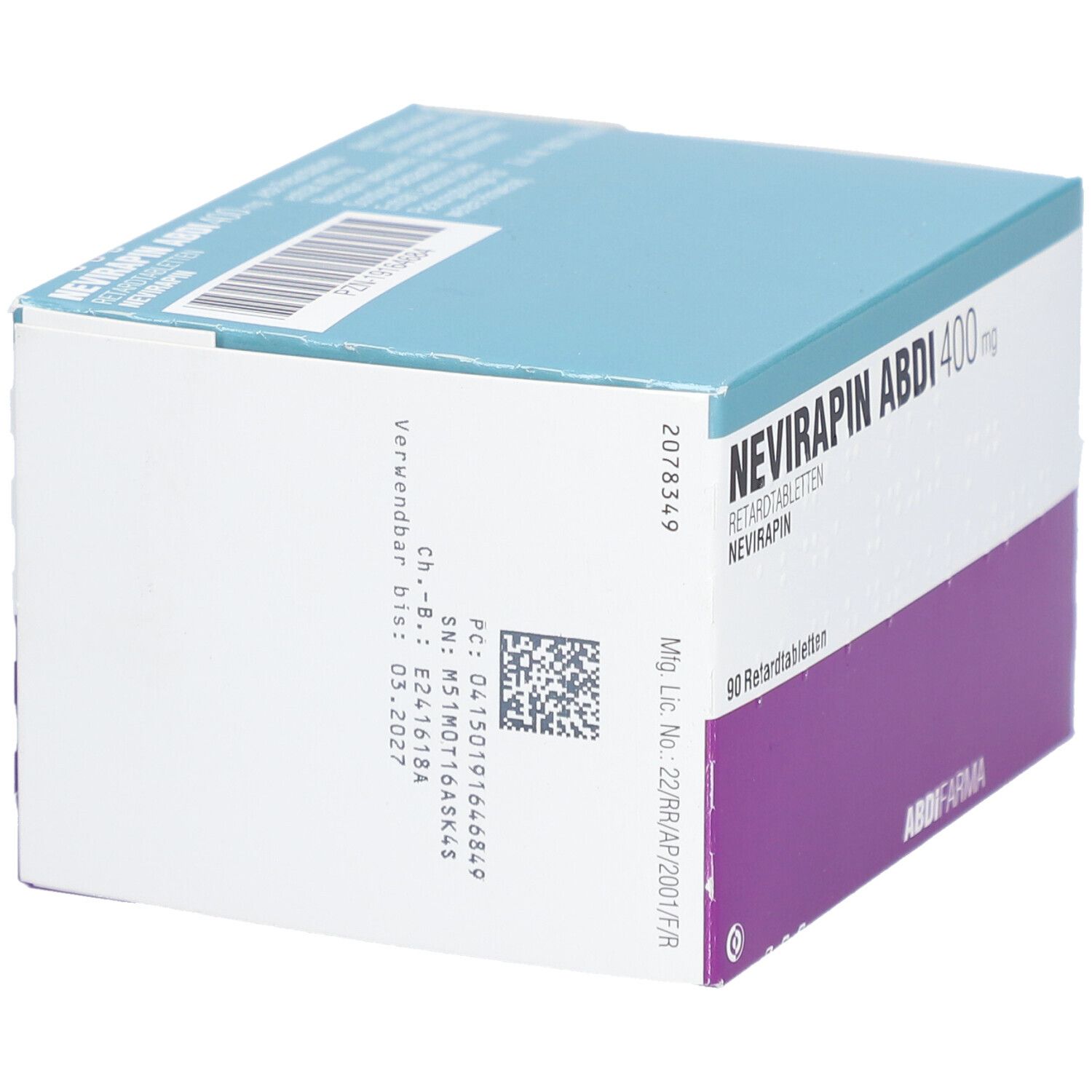NEVIRAPIN Abdi 400 mg Retardtabletten