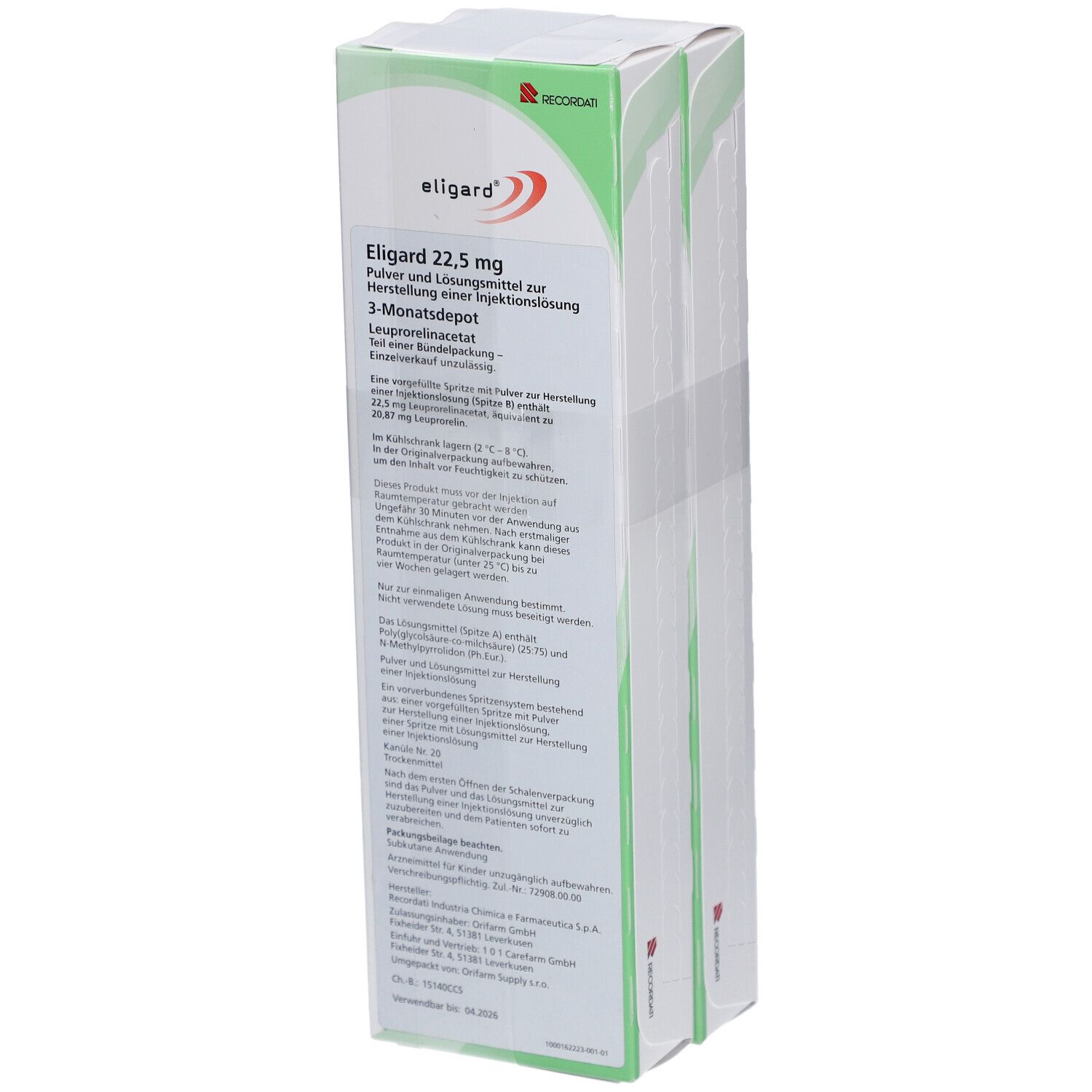 ELIGARD 22,5 mg Plv.u.Lsm.z.H.e.Inj.-Lsg.EPSS