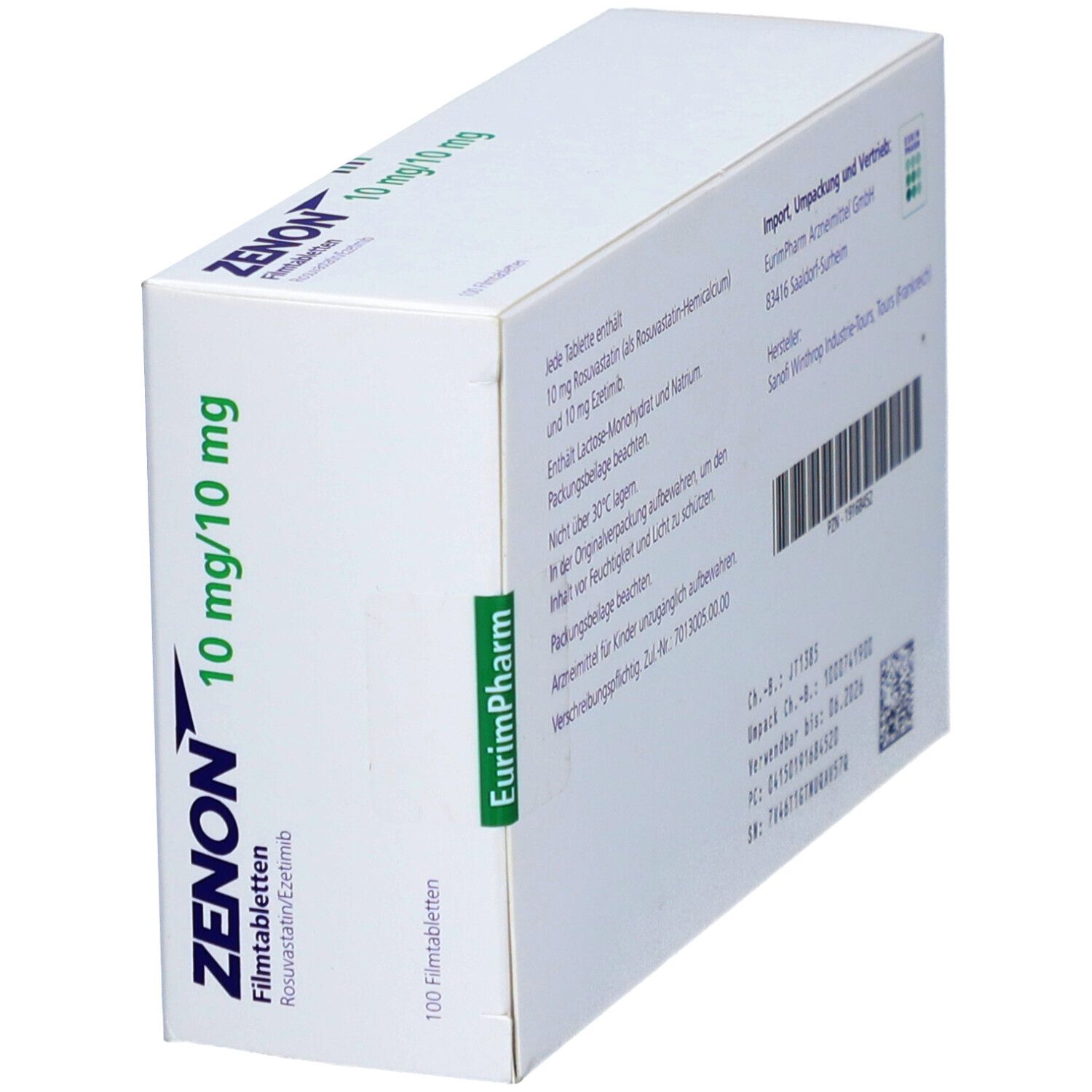 ZENON 10 mg/10 mg Filmtabletten