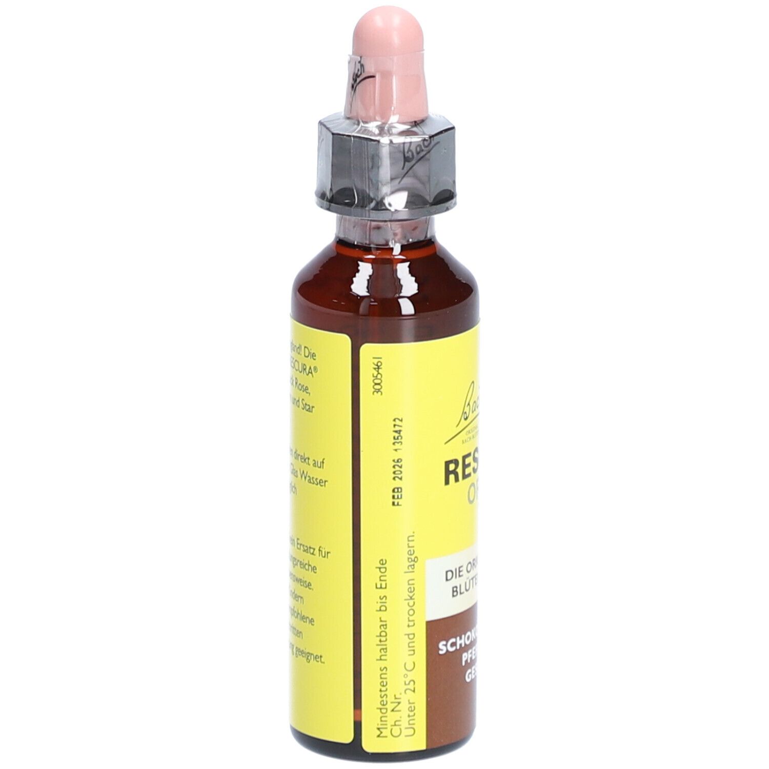 Bachblüten Original Rescura Tro.alk.frei Schok.Min 20 ml Tropfen